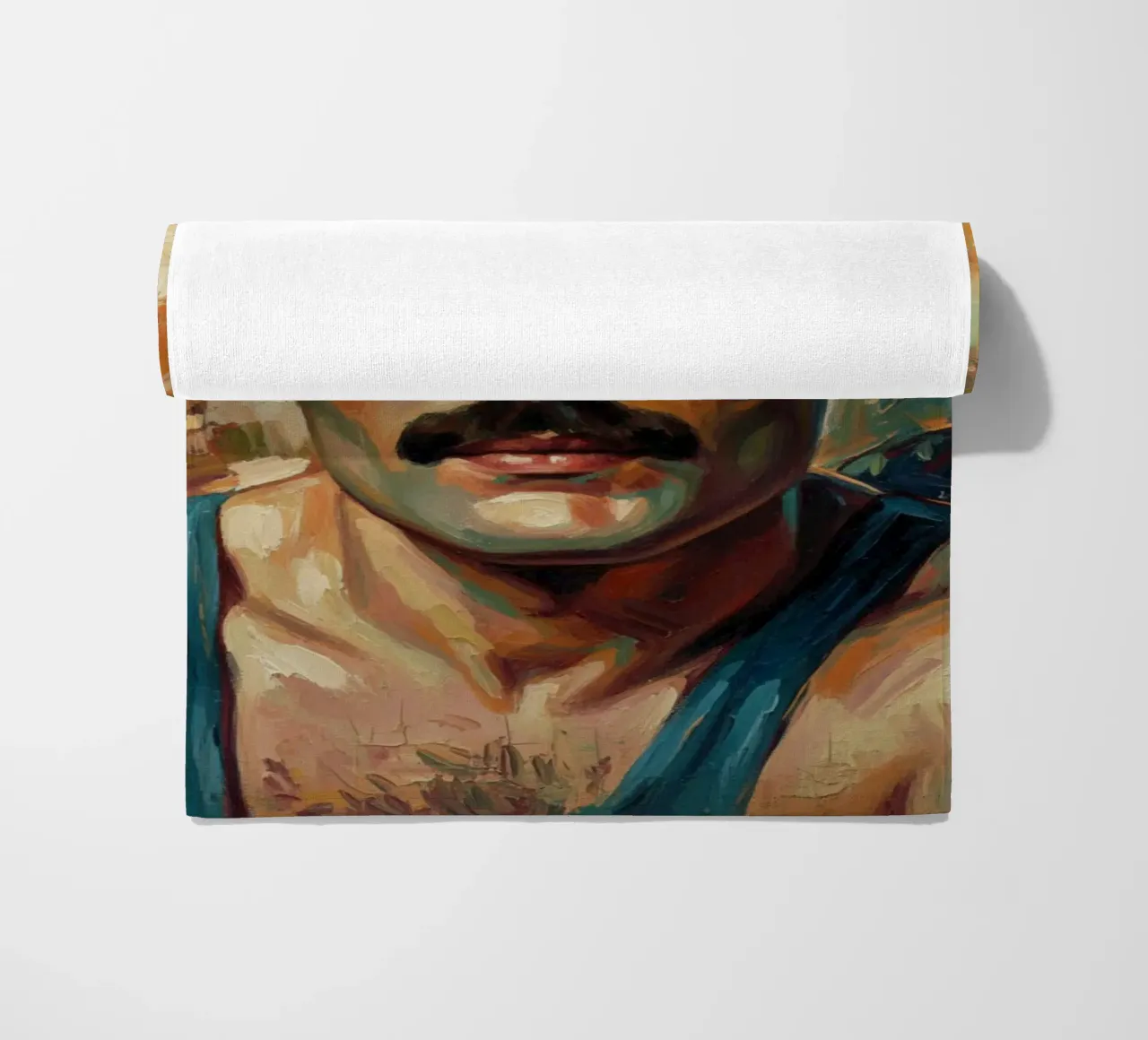 L'icona di Freddie Mercury telo mare da Lembayung art