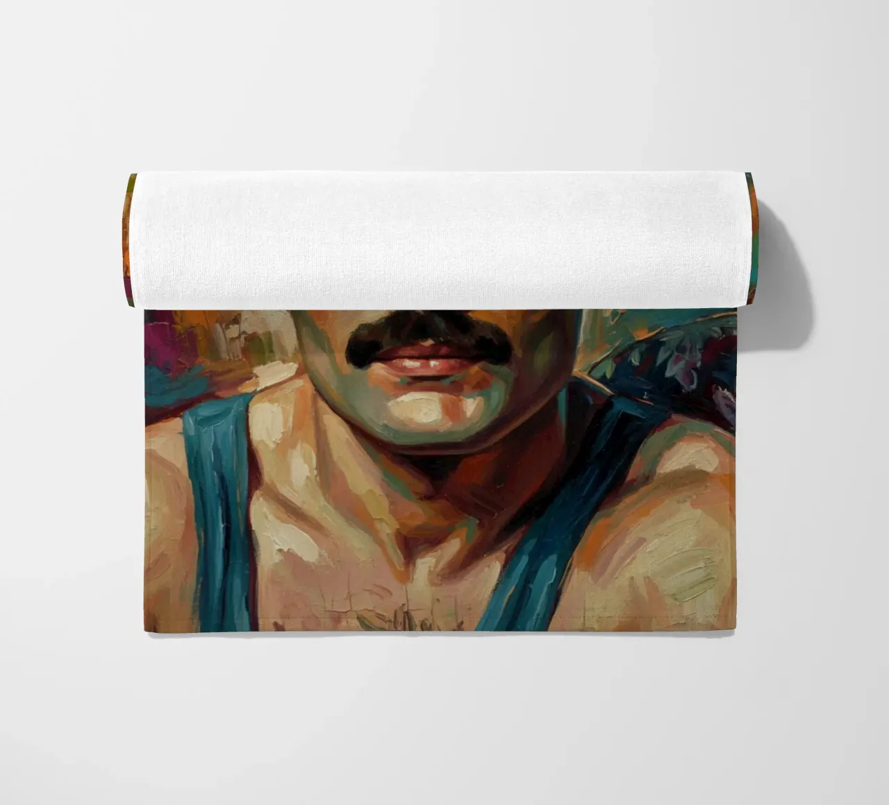 L'icona di Freddie Mercury telo mare da Lembayung art