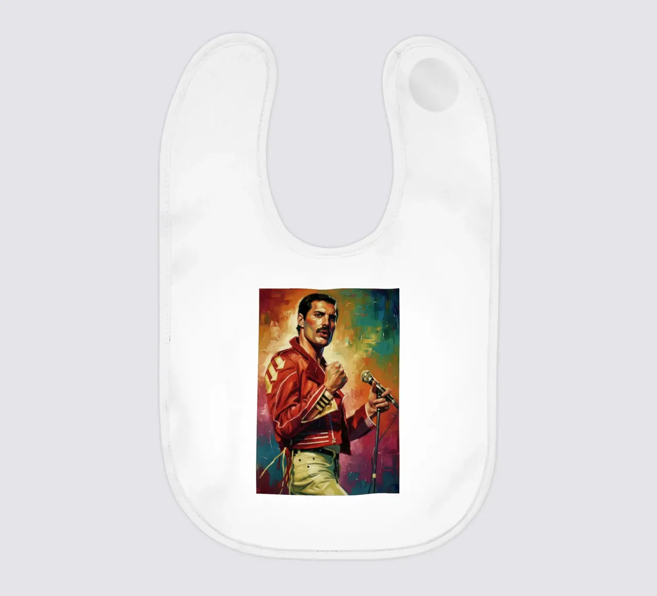 Freddie Mercury - Queen bavaglino da Lembayung art