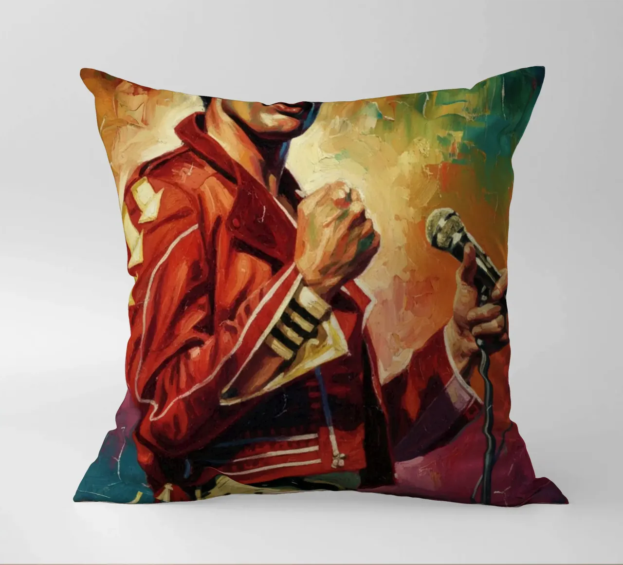 Freddie Mercury - Queen cuscino da Lembayung art