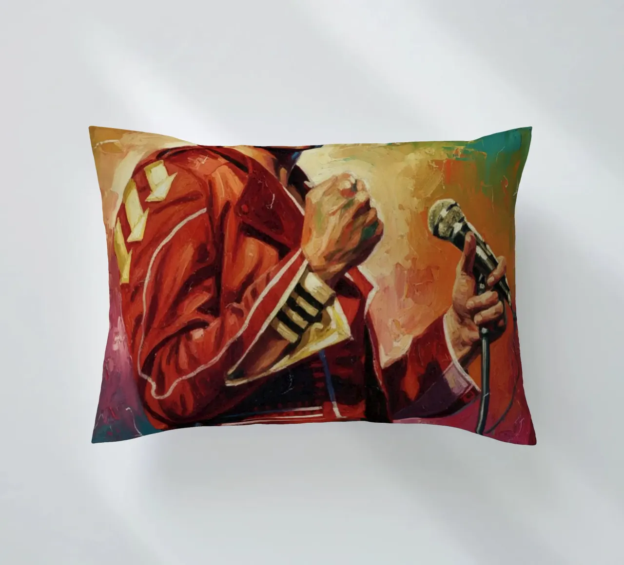 Freddie Mercury - Queen cuscino da Lembayung art