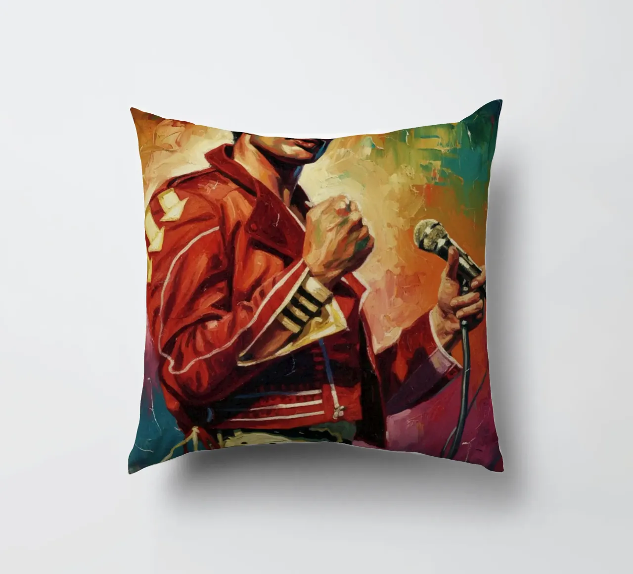 Freddie Mercury - Queen cuscino da Lembayung art