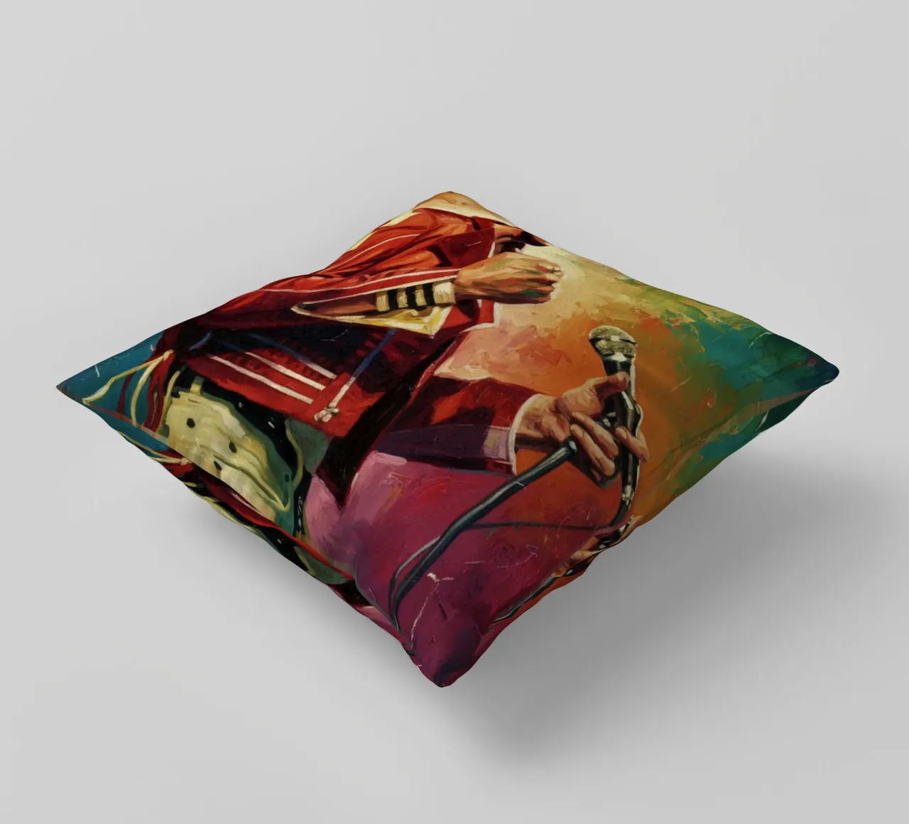 Freddie Mercury - Queen cuscino da Lembayung art