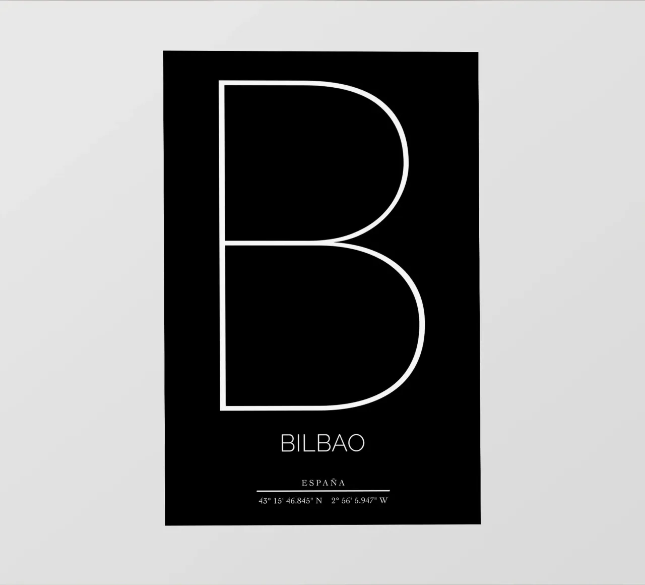 BILBAO - nero telo in pvc da CityLights