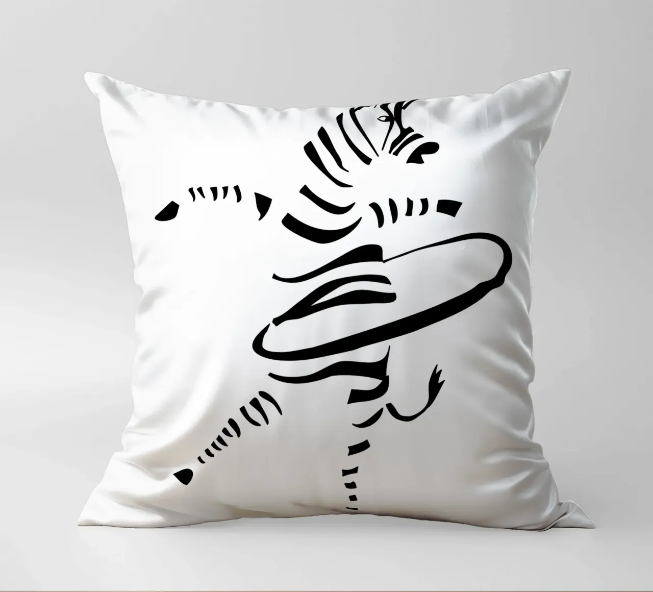 Hula-Hoop Zebra cuscino da Christina Heitmann