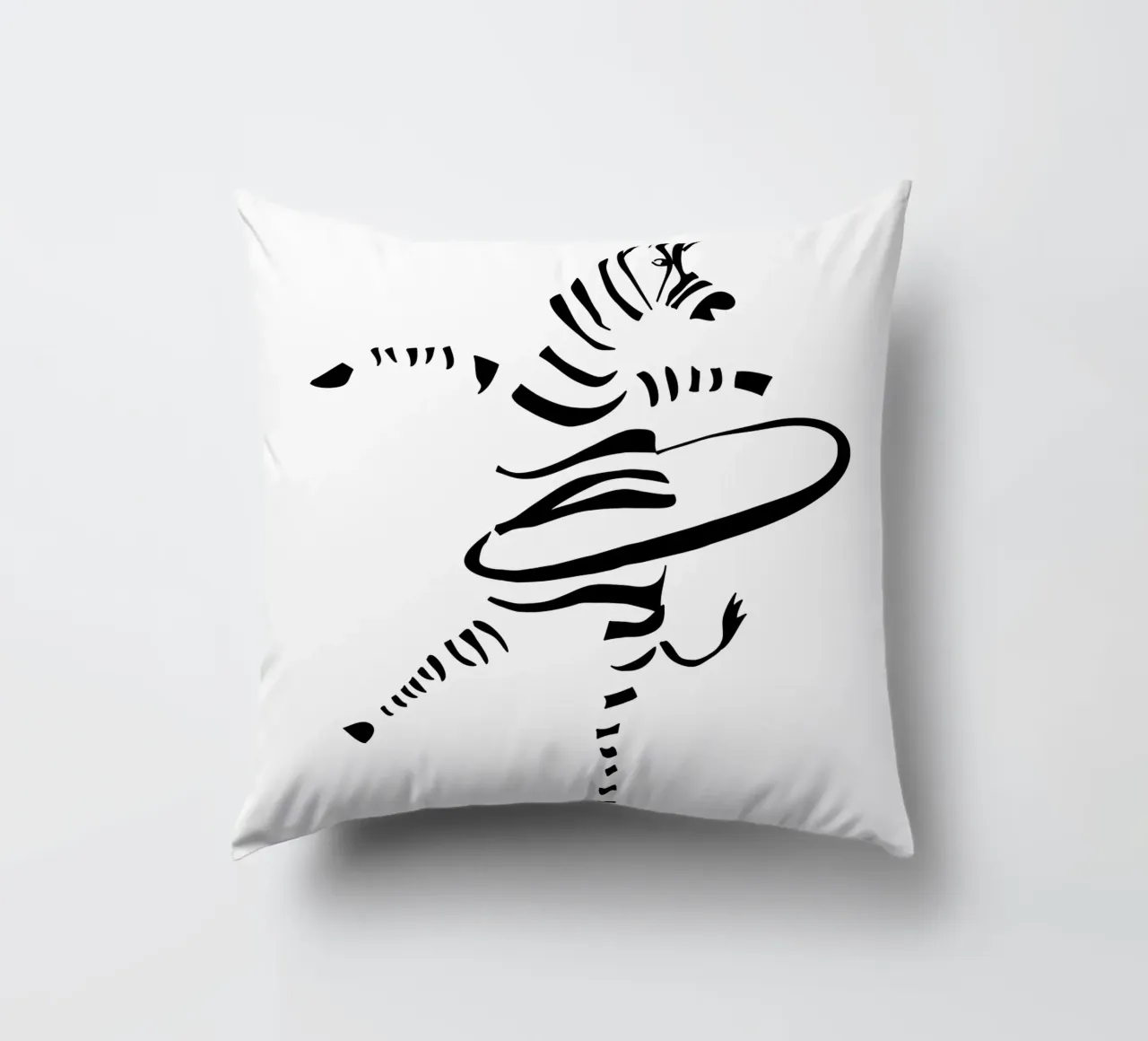 Hula-Hoop Zebra cuscino da Christina Heitmann