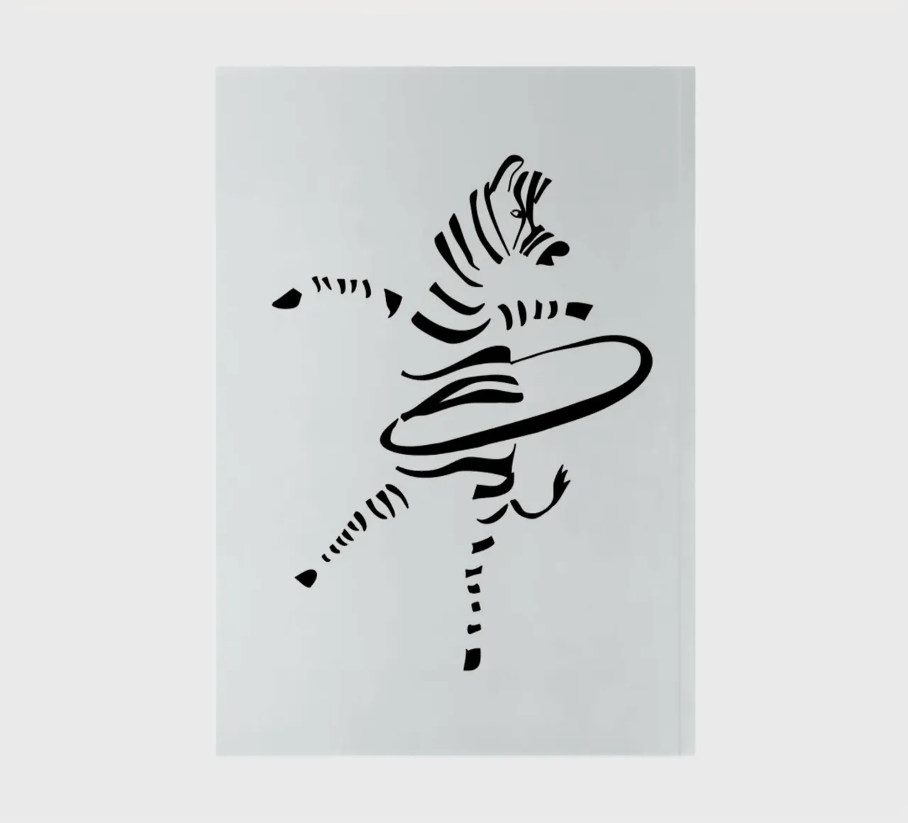 Hula-Hoop Zebra diario da Christina Heitmann