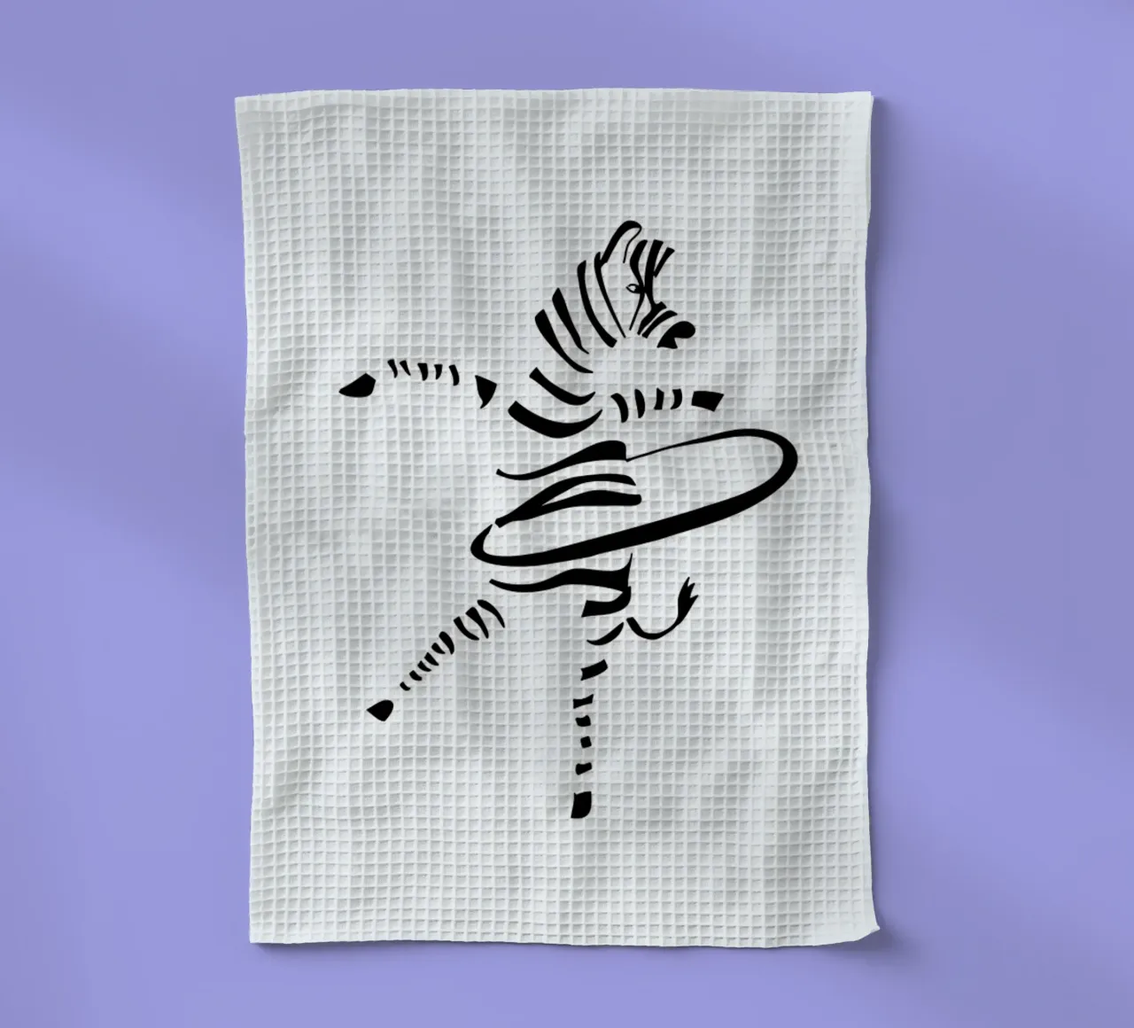 Hula-Hoop Zebra canovaccio da cucina da Christina Heitmann