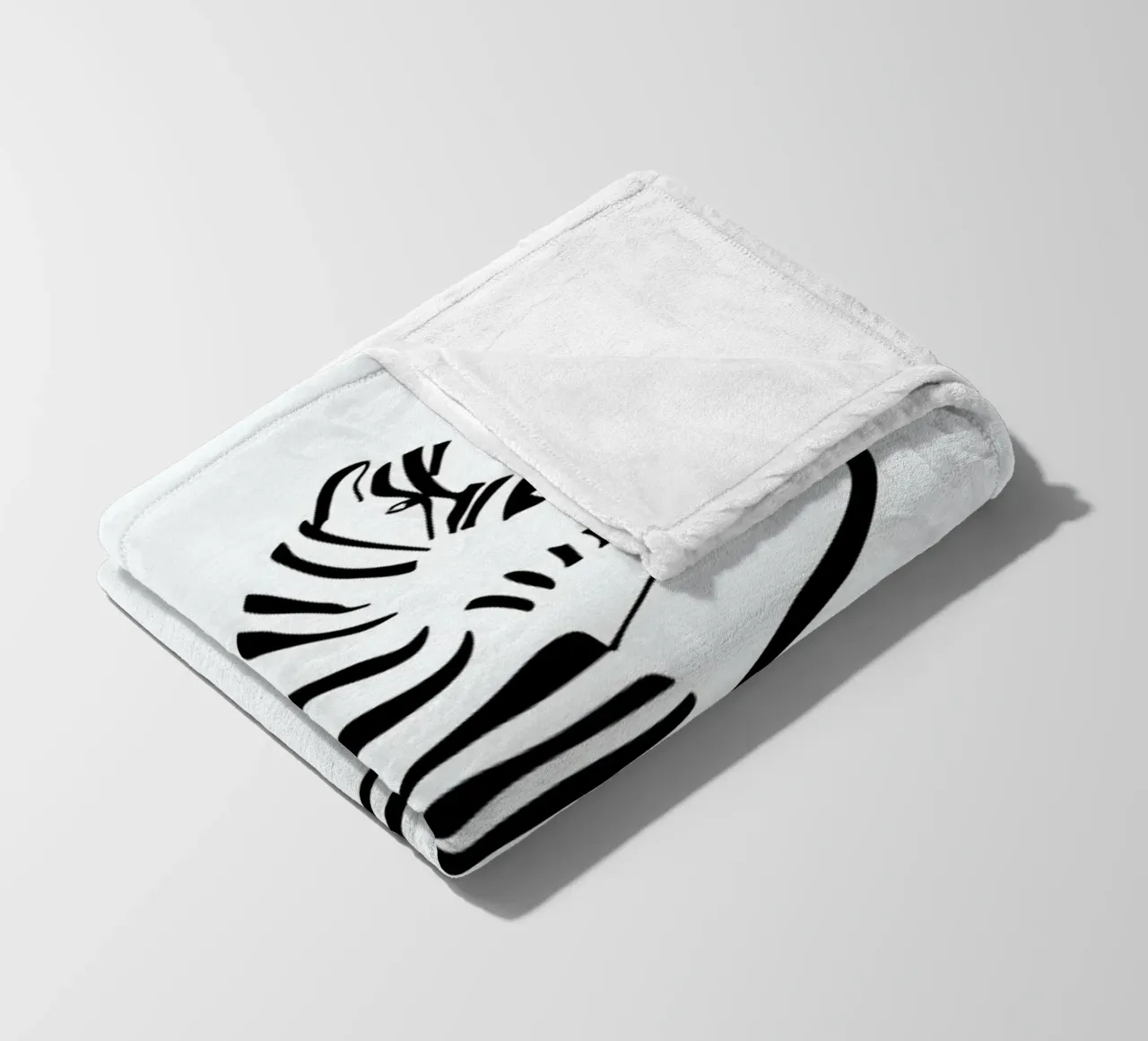 Hula-Hoop Zebra coperta in pile da Christina Heitmann