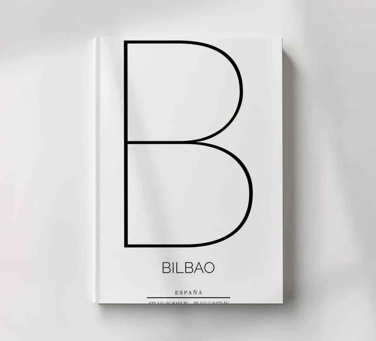 BILBAO - blanco cuaderno de CityLights