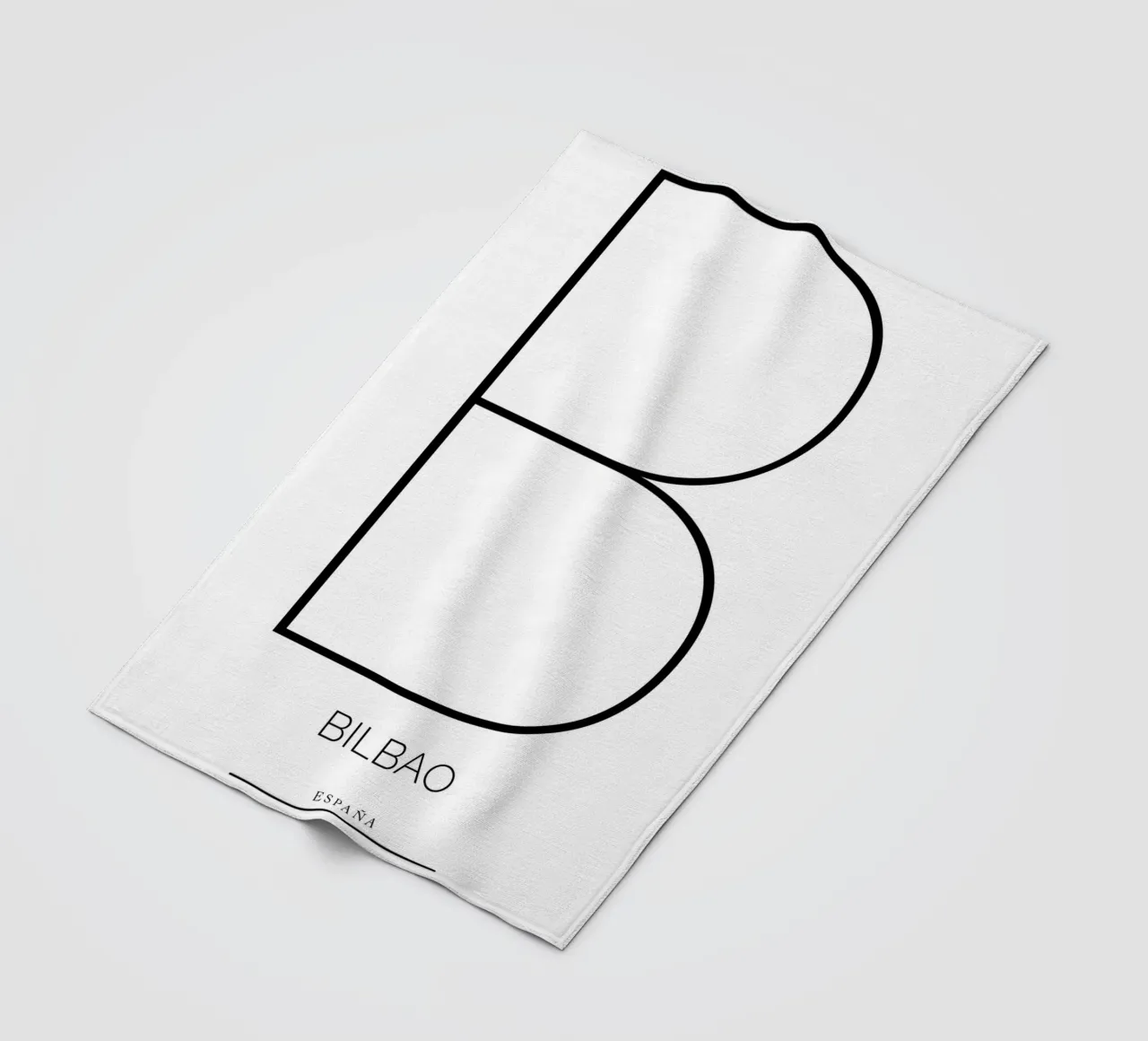 BILBAO - blanco coperta in pile da CityLights