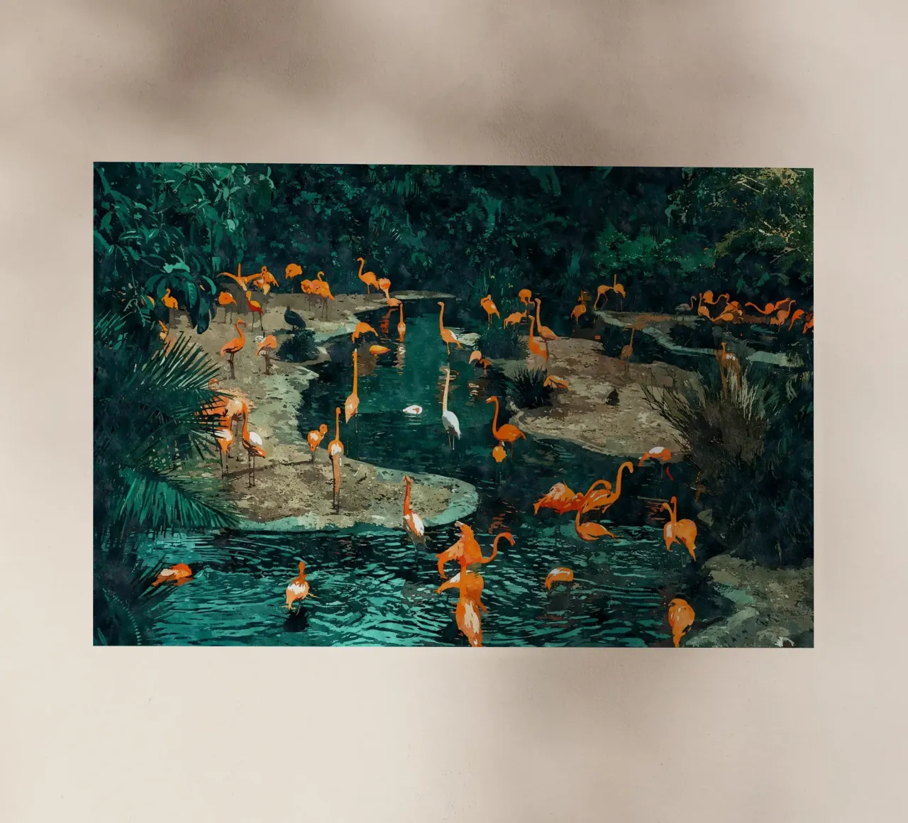 Torrente Flamingo pellicola backlit da 83oranges