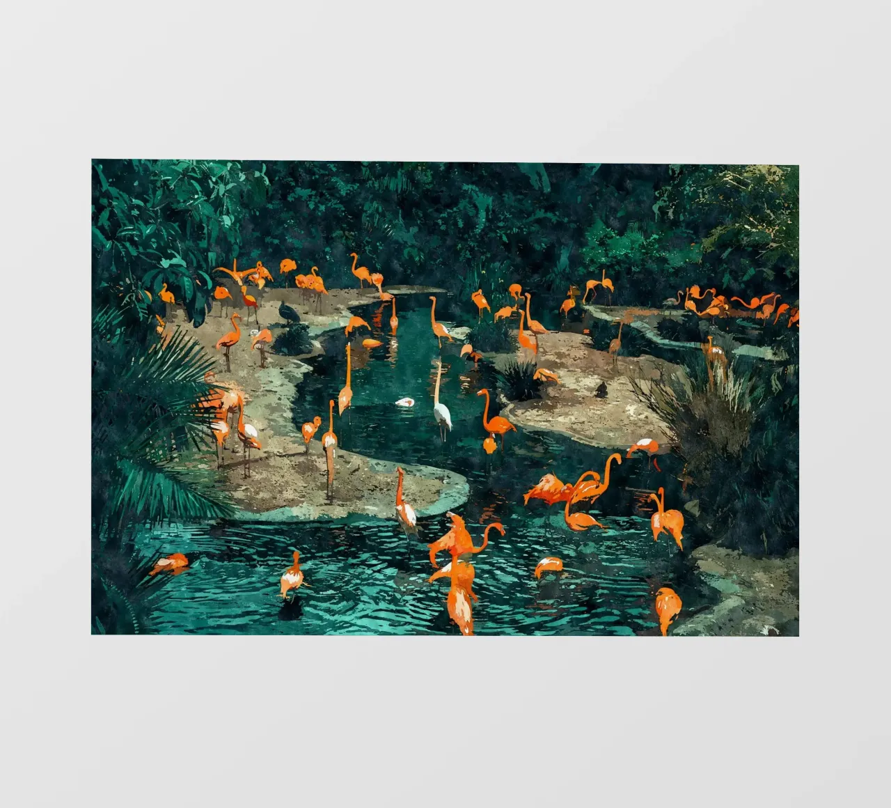 Torrente Flamingo pellicola backlit da 83oranges