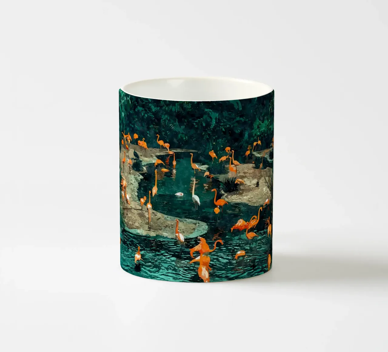 Torrente Flamingo tazza in ceramica da 83oranges