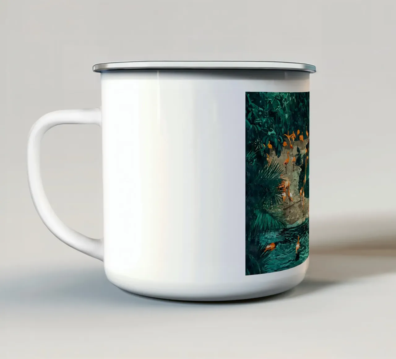 Torrente Flamingo tazza in smalto da 83oranges