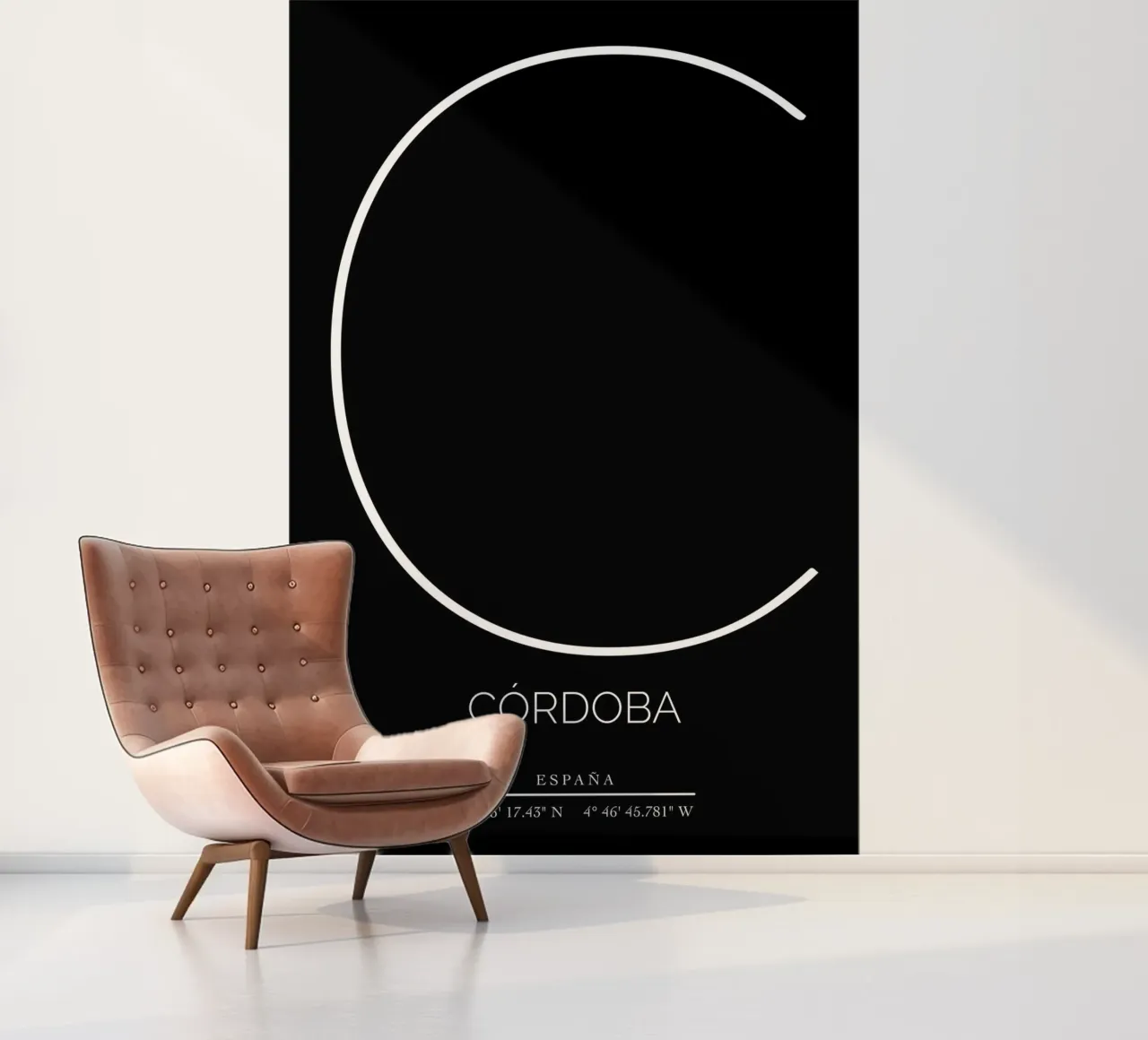 CORDOBA - nero photo wallpaper by CityLights
