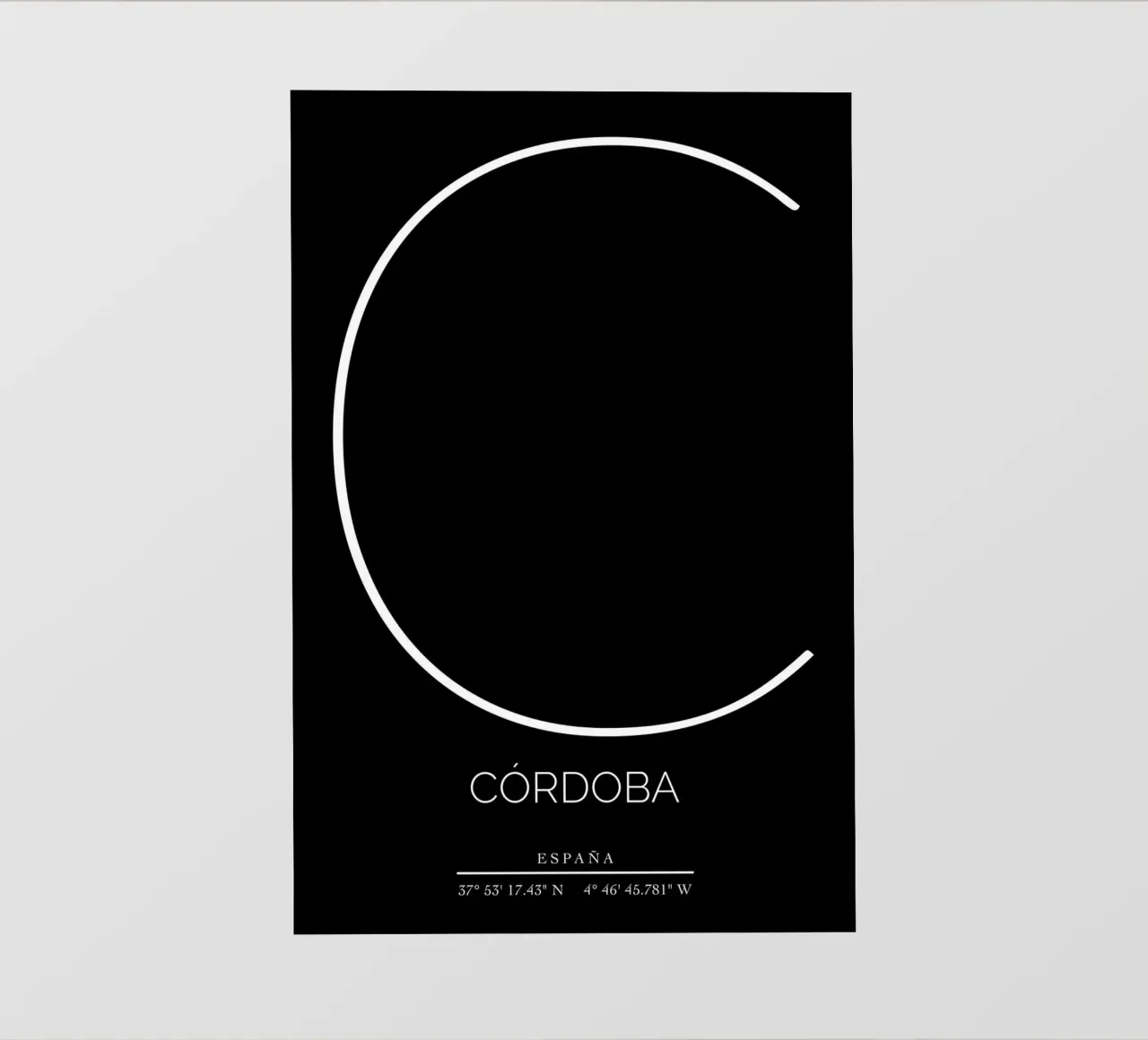 CORDOBA - nero photo wallpaper by CityLights