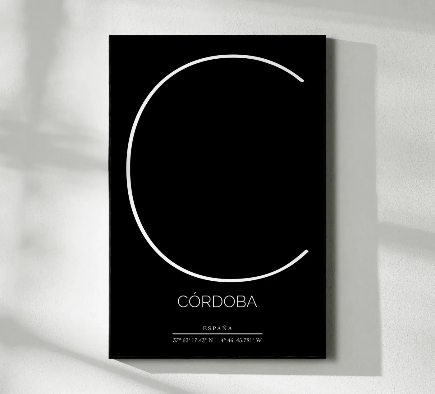 CORDOBA - nero plexiglass da CityLights