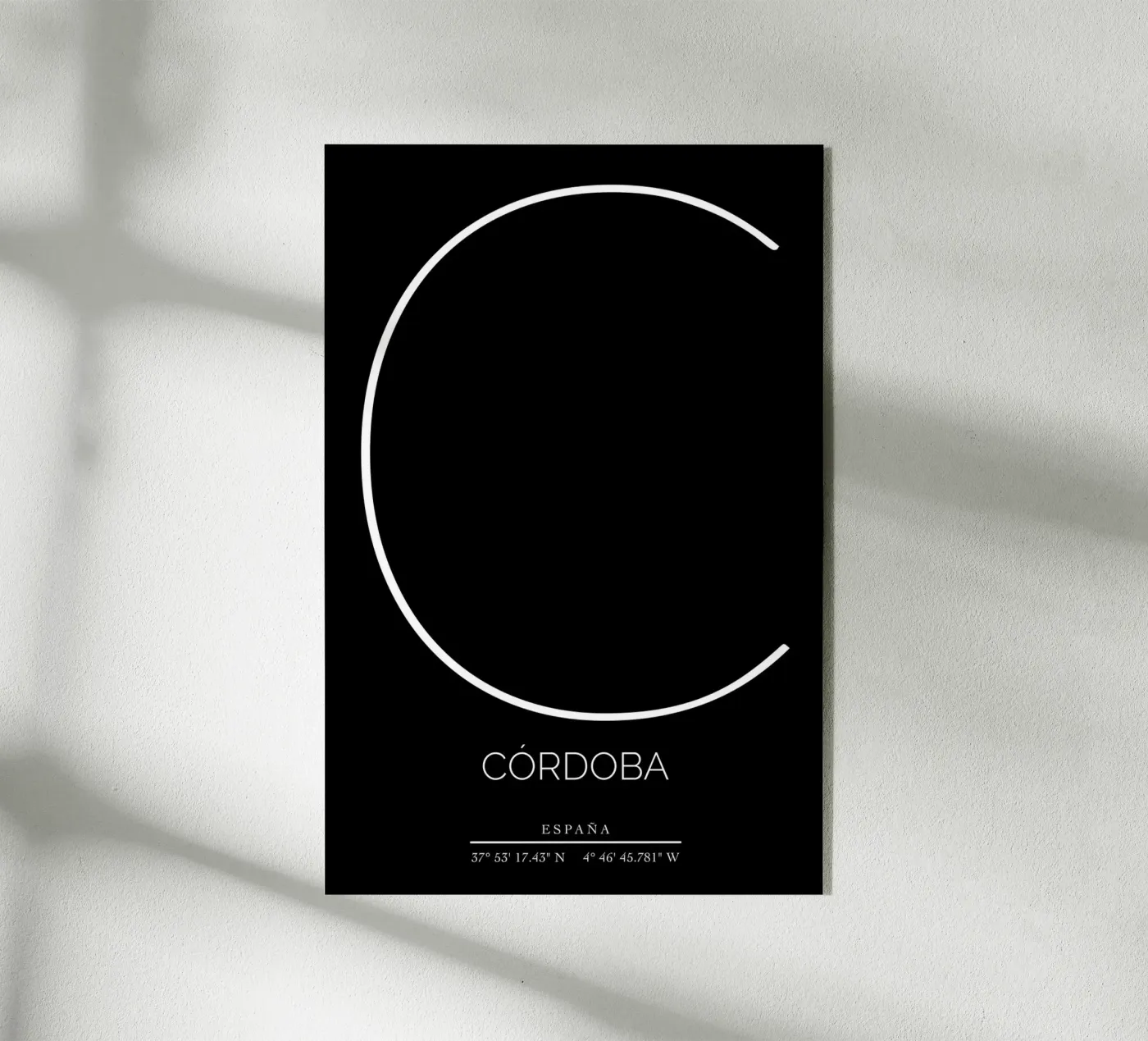CORDOBA - nero plexiglass da CityLights