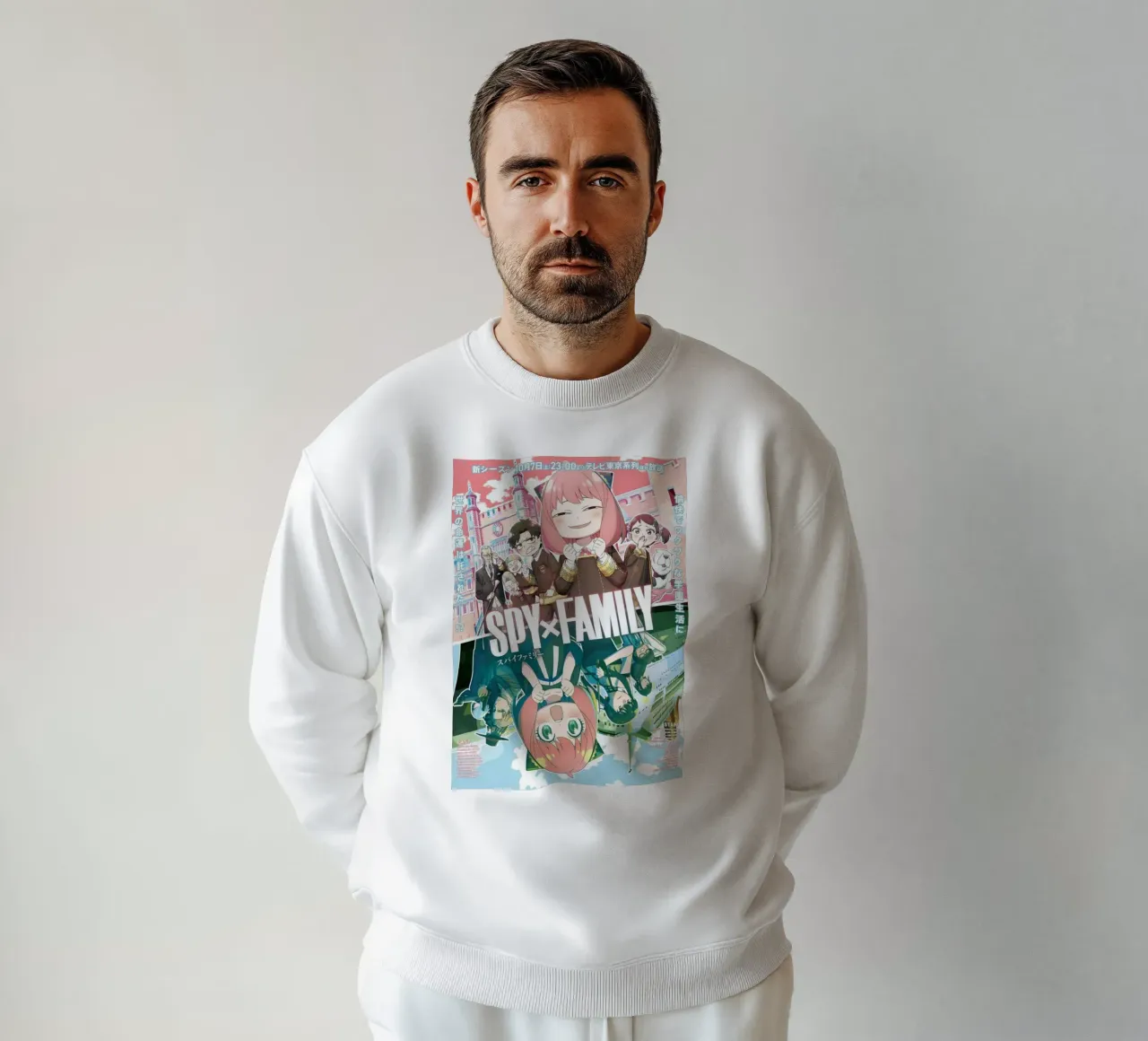 Spy X Family Carino cartone animato classico felpa da igoshdesigns