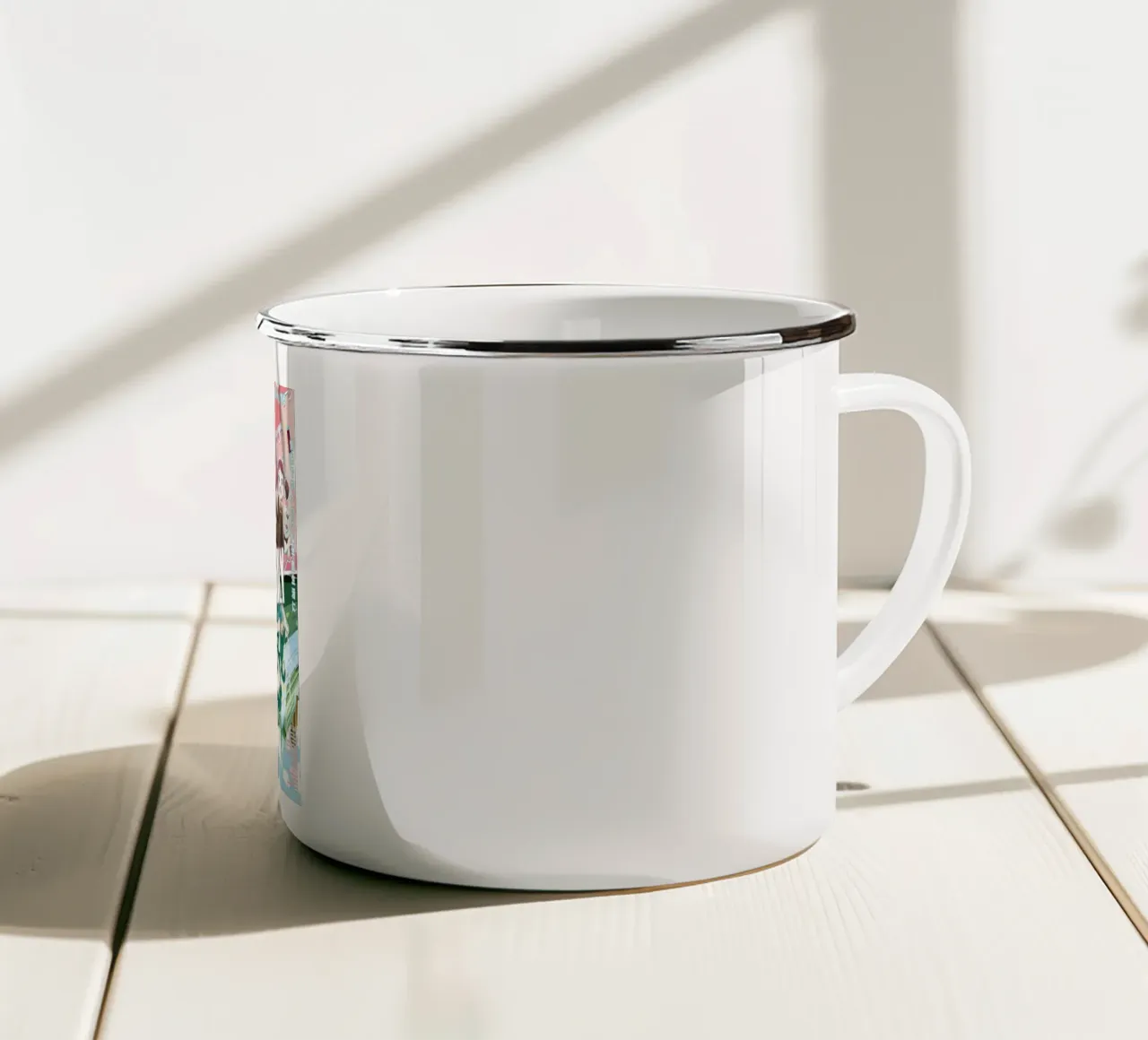 Spy X Family Carino cartone animato classico tazza in smalto da igoshdesigns