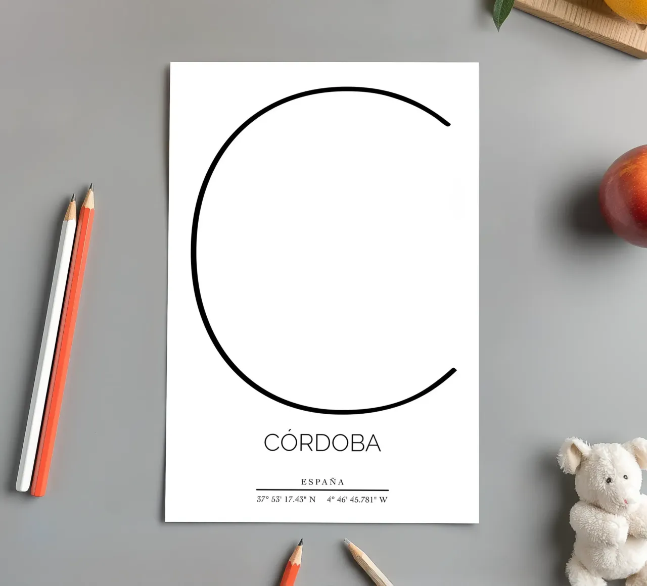 CORDOBA - blanco sticker sheet by CityLights