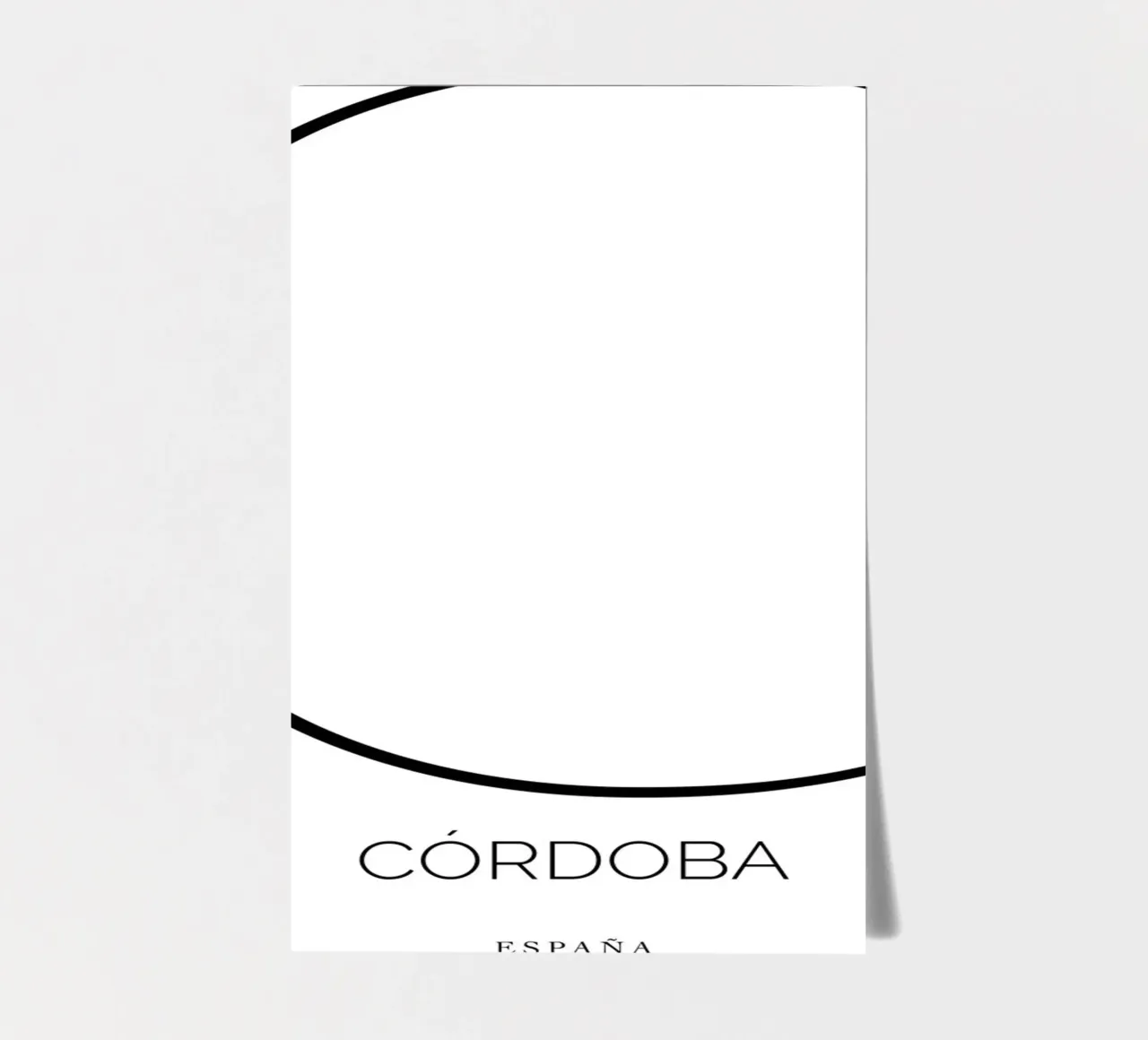 CORDOBA - blanco sticker sheet by CityLights