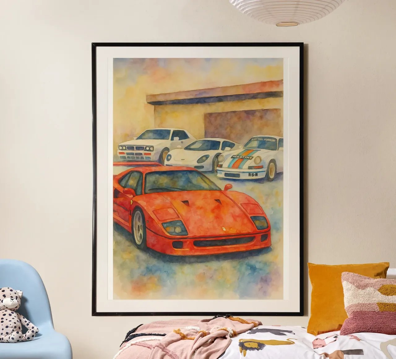 Oldtimer-Zeichnung Hahnemühle von orchida