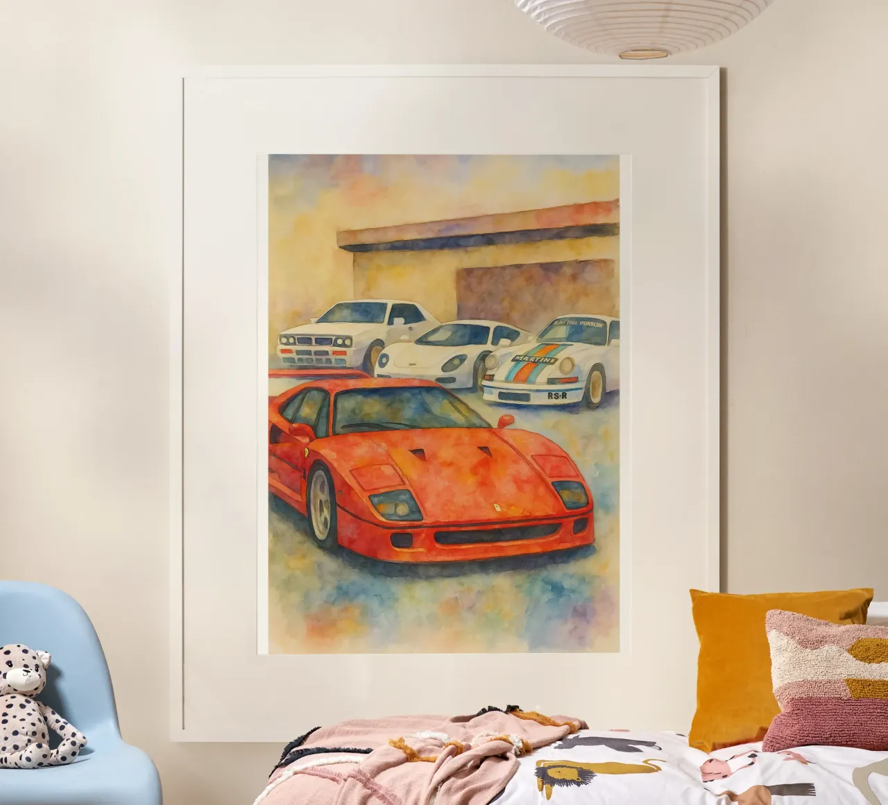 Oldtimer-Zeichnung Hahnemühle von orchida