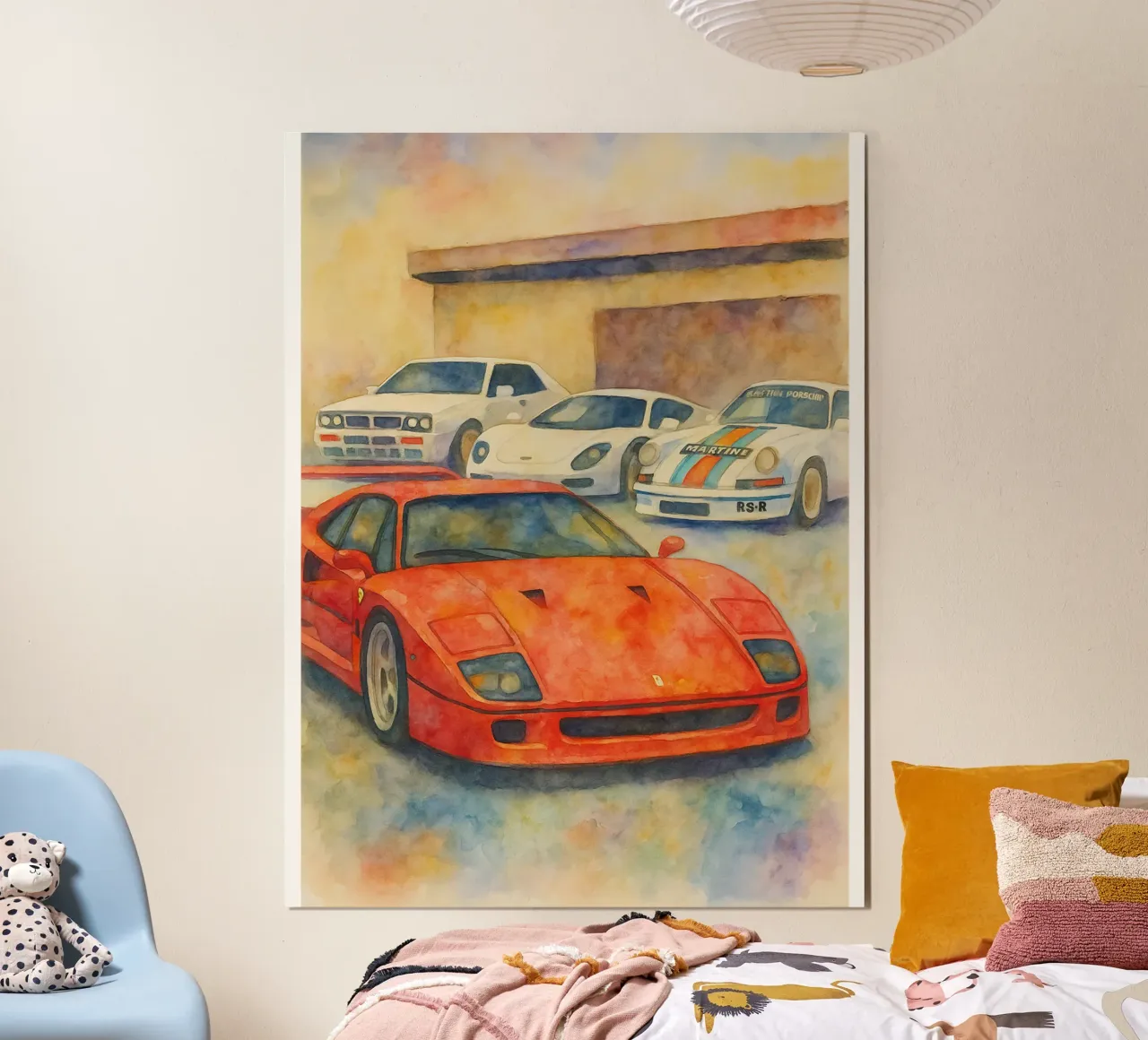 Oldtimer-Zeichnung Hahnemühle von orchida