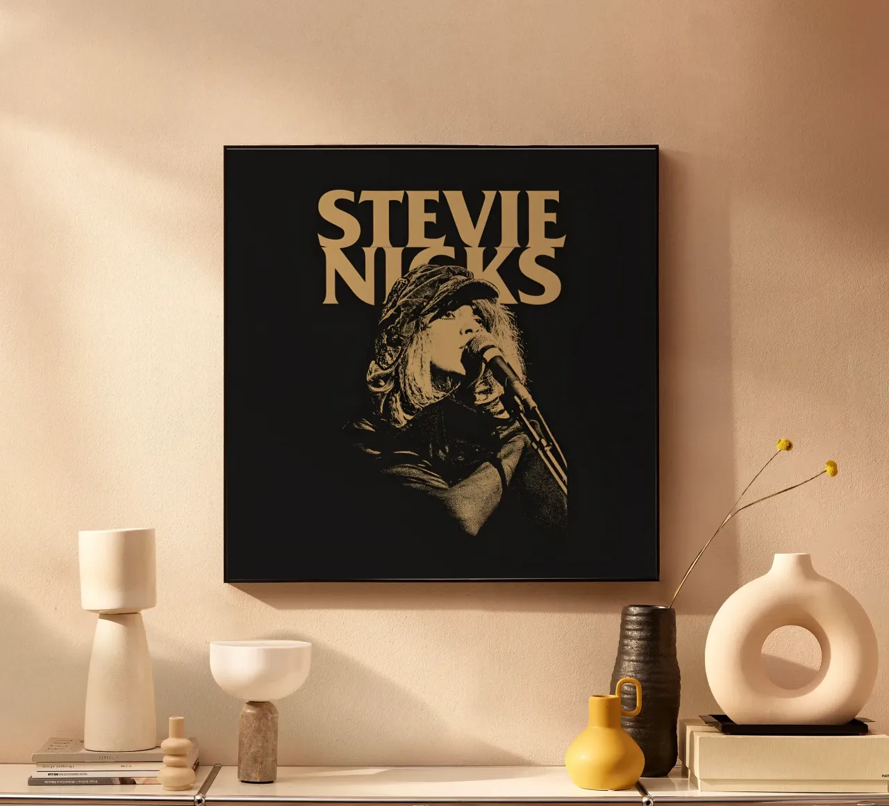Stevie Nicks plexiglass da vintage