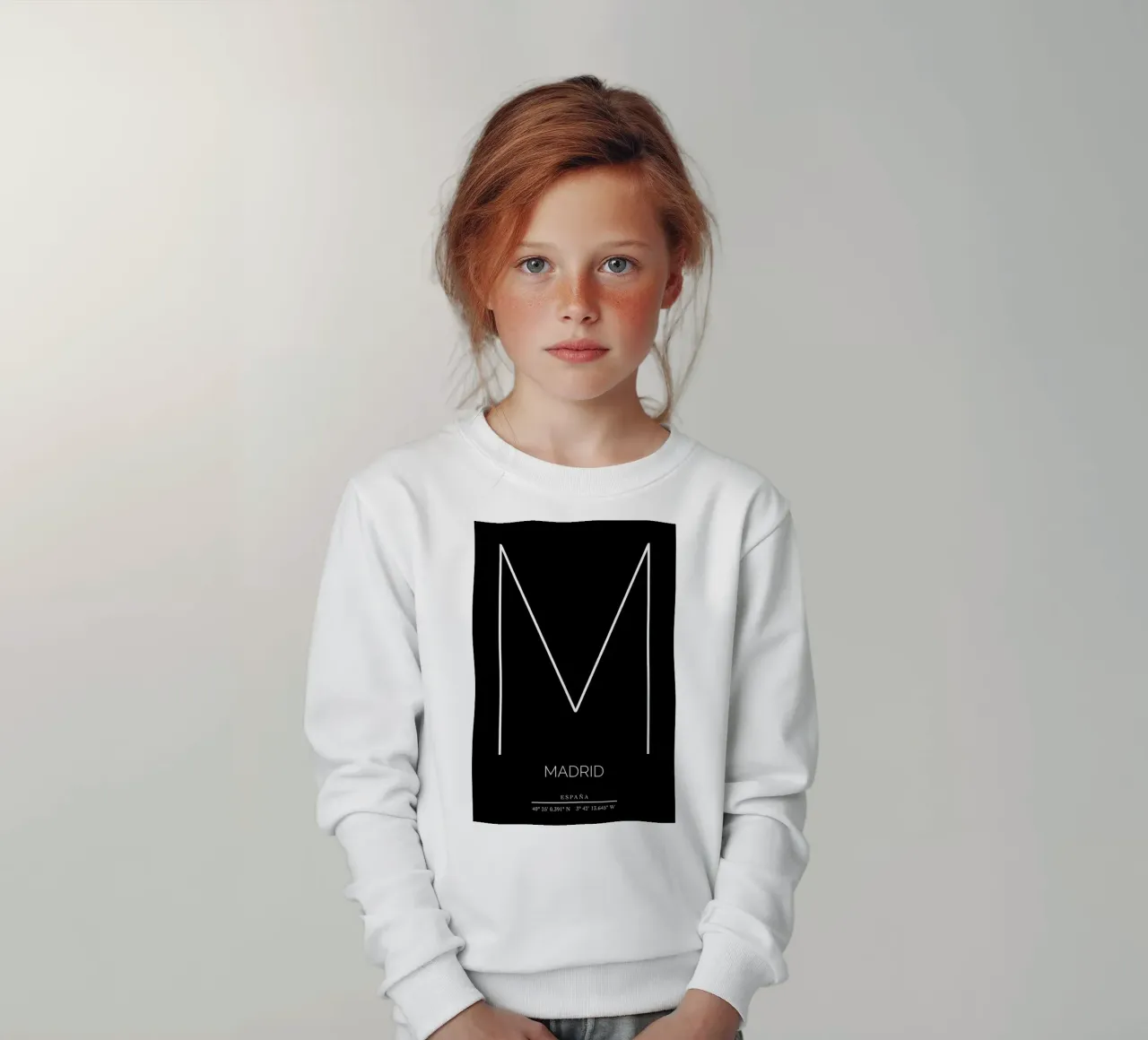 MADRID - nero Kinder Sweatshirt von CityLights