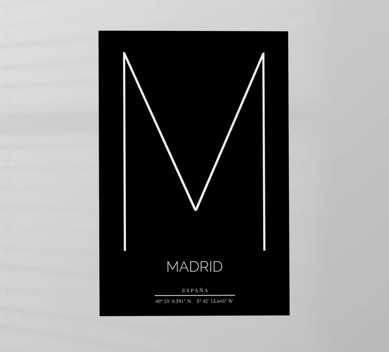 MADRID - nero backlit film by CityLights