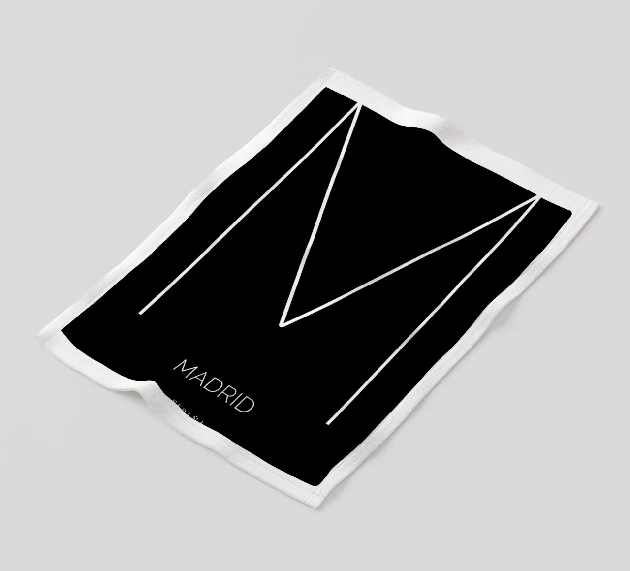 MADRID - nero coperta in pile da CityLights