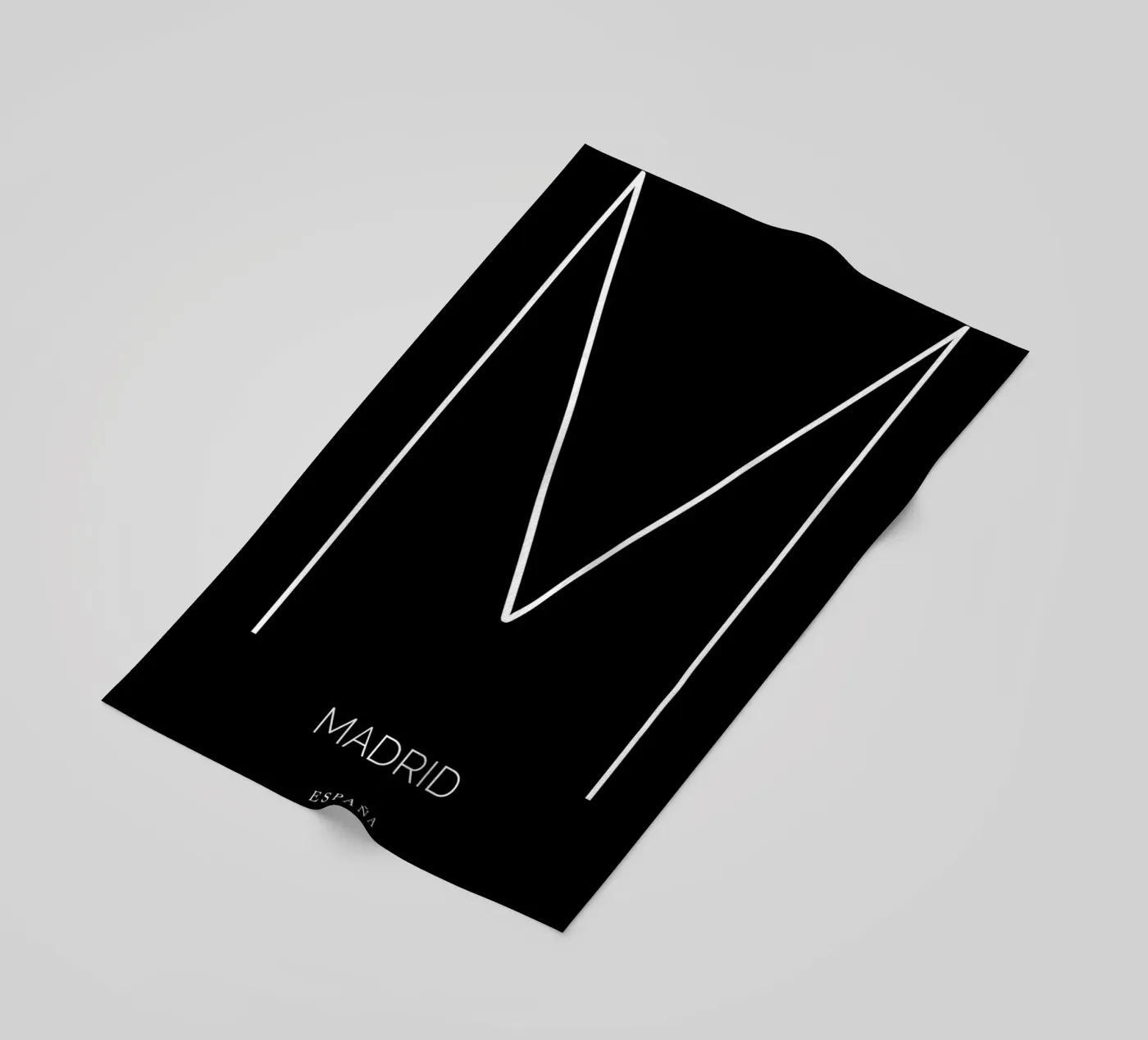 MADRID - nero telo mare da CityLights