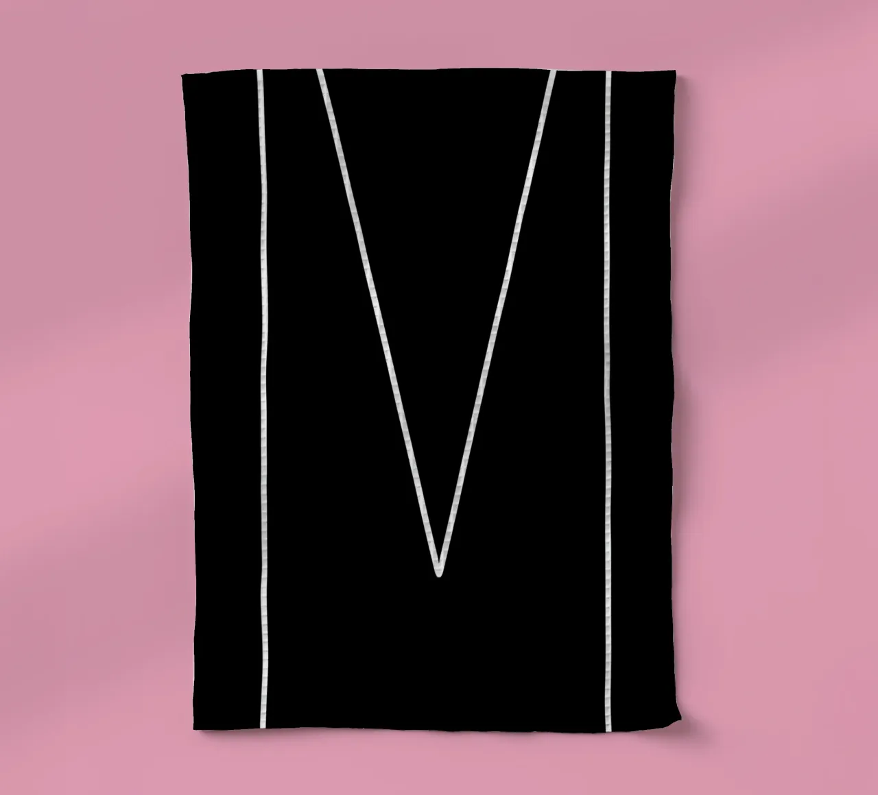 MADRID - nero tea towel by CityLights