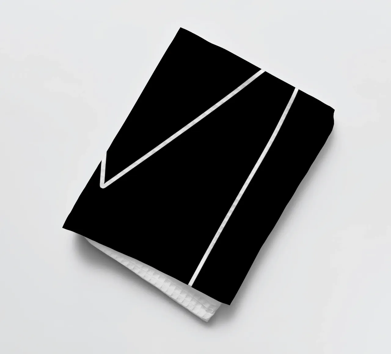 MADRID - nero tea towel by CityLights
