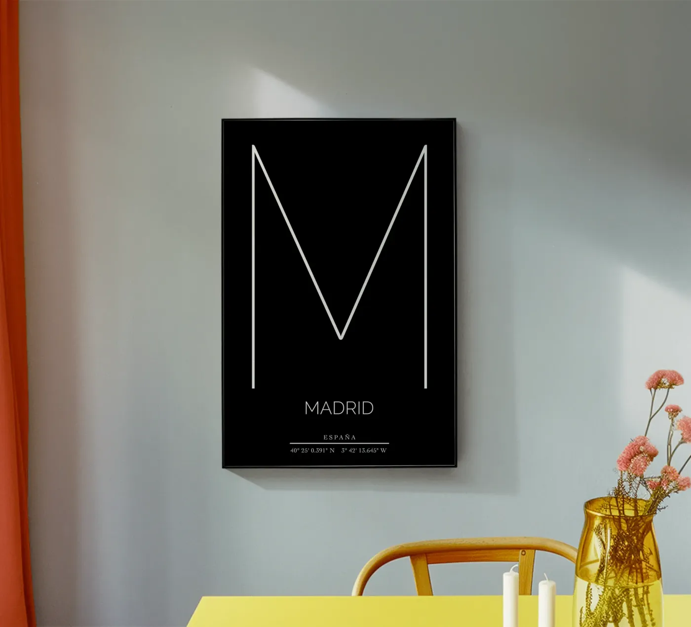 MADRID - nero plexiglass da CityLights