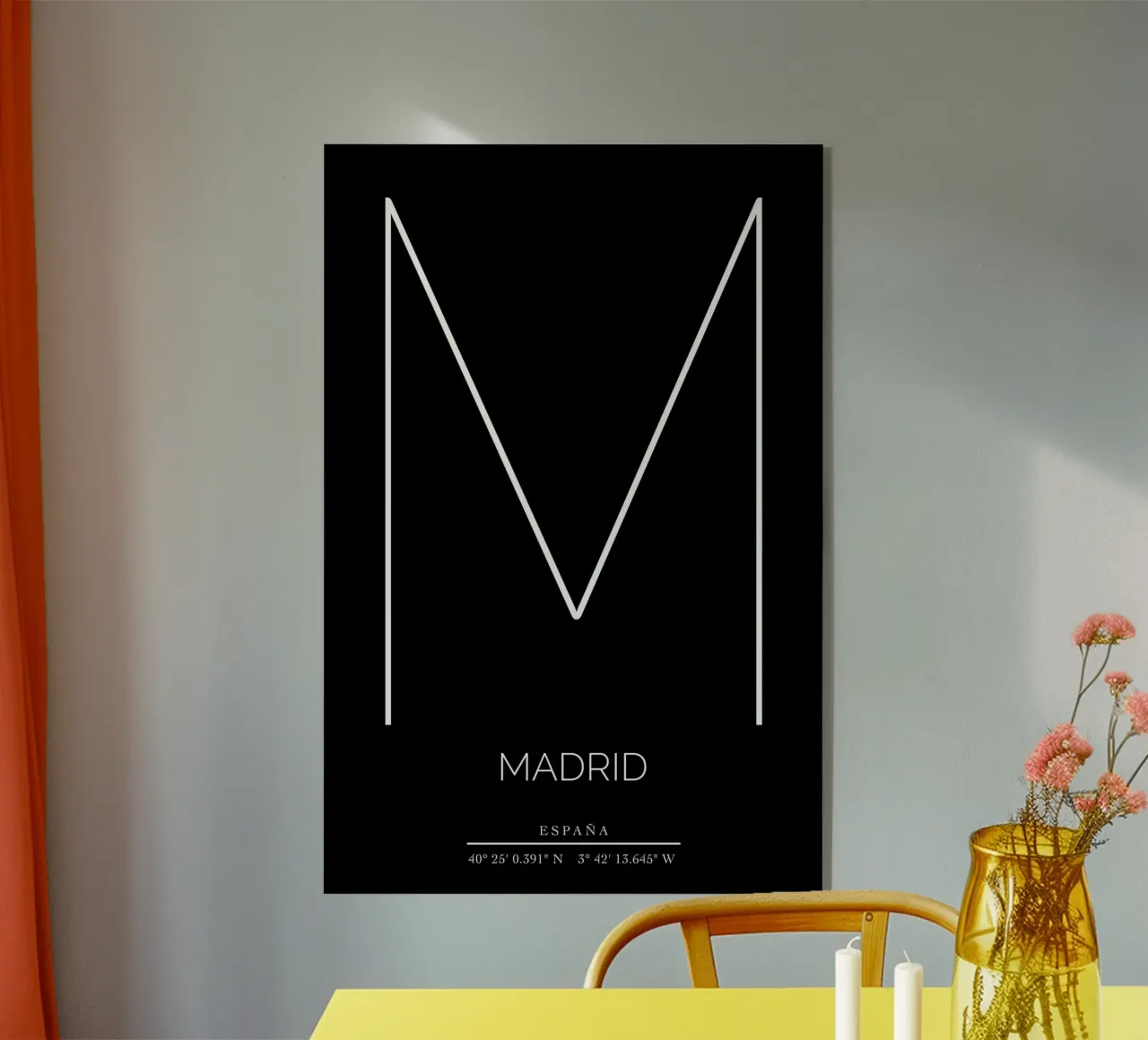 MADRID - nero plexiglass da CityLights