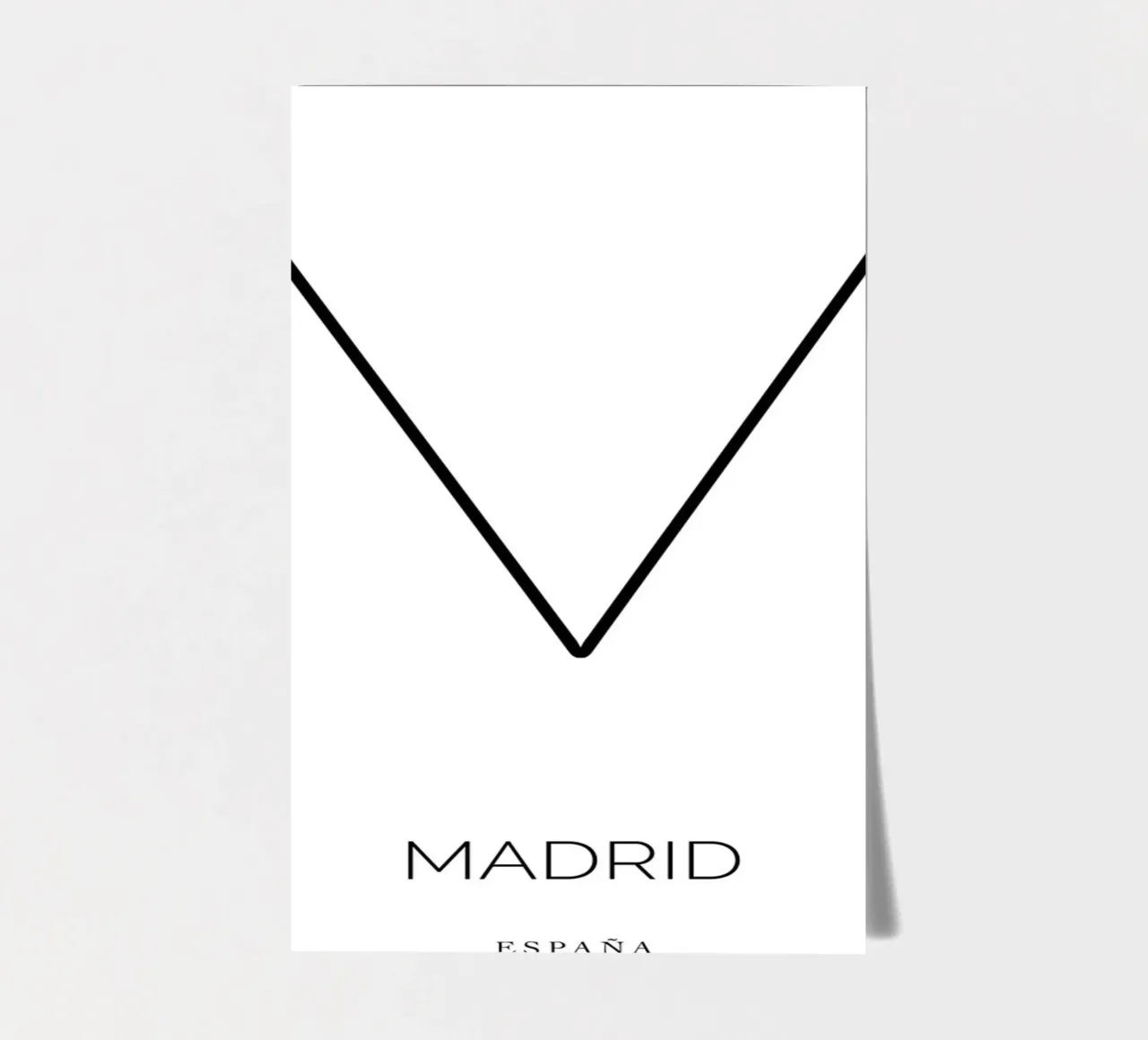 MADRID - blanco sticker sheet by CityLights