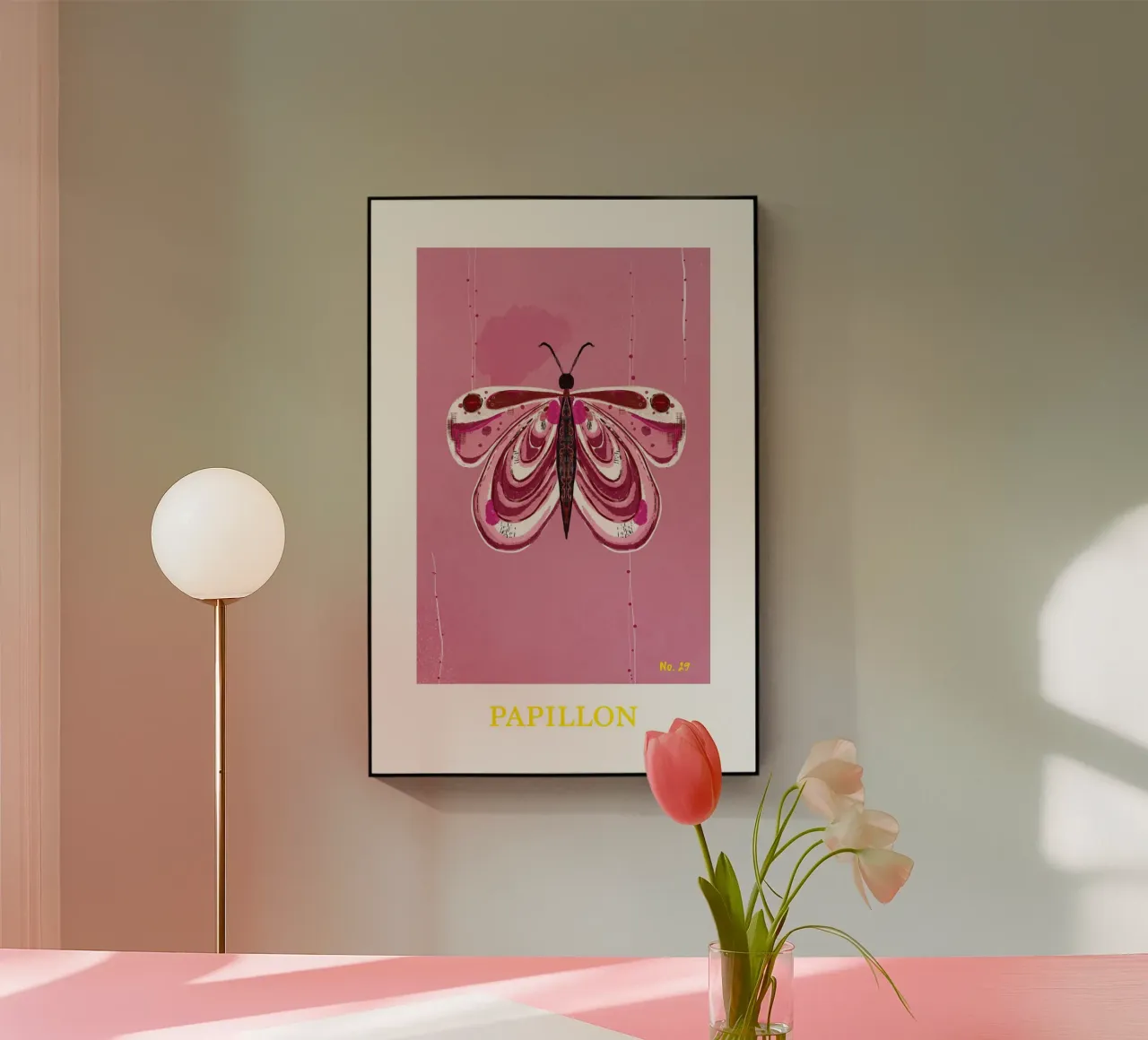 Papillon plexiglass da fraeuleinvonfuchs