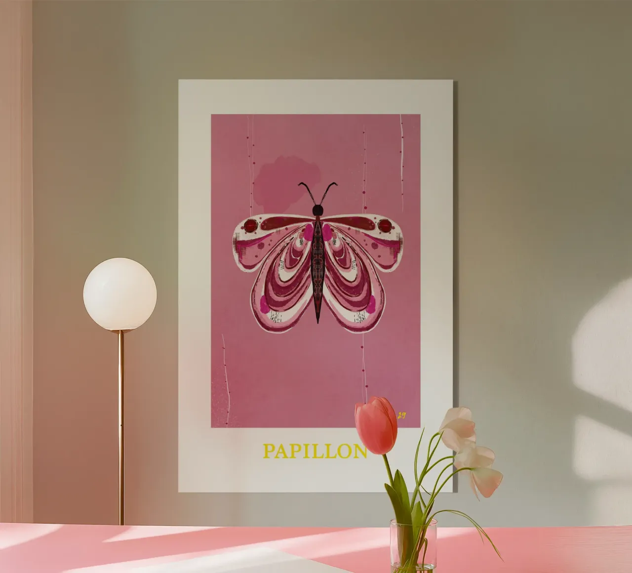 Papillon plexiglass da fraeuleinvonfuchs