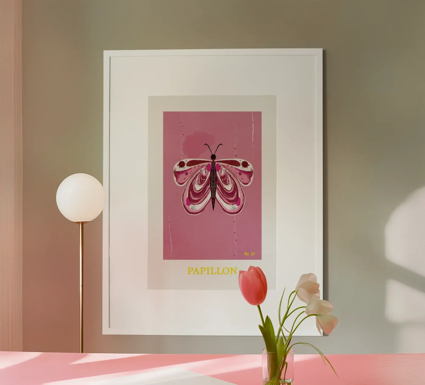 Papillon poster by fraeuleinvonfuchs