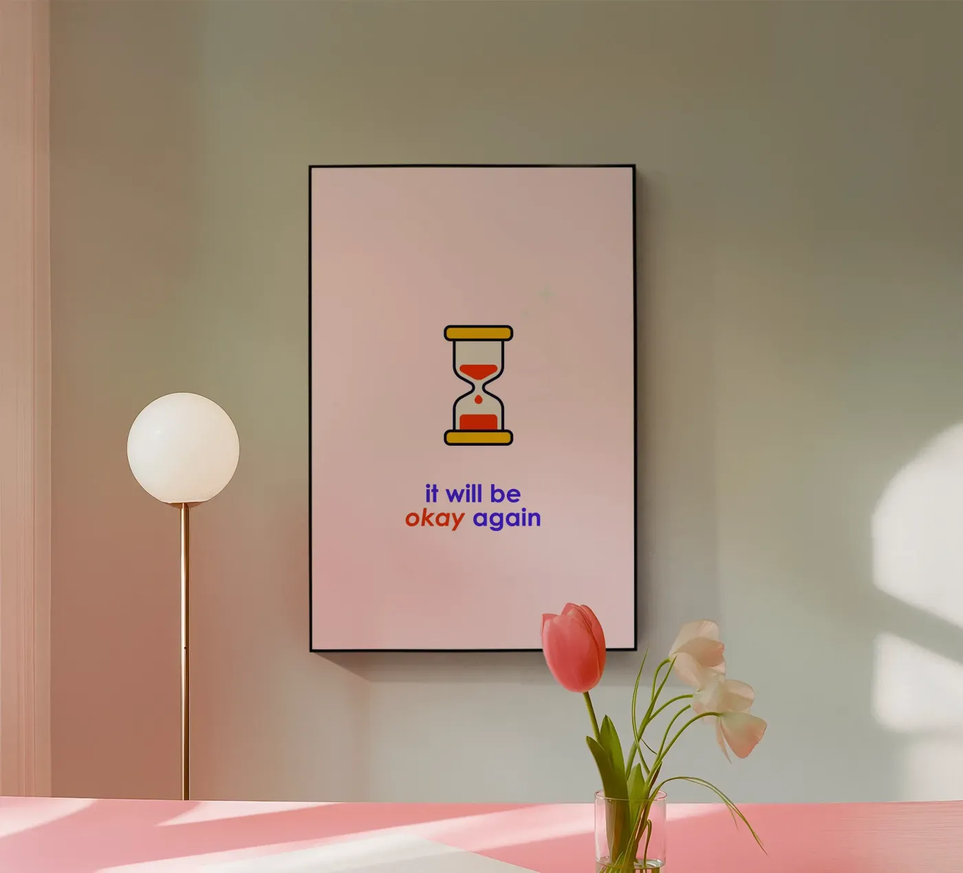 It will be ok again Acryl-Glas von fraeuleinvonfuchs