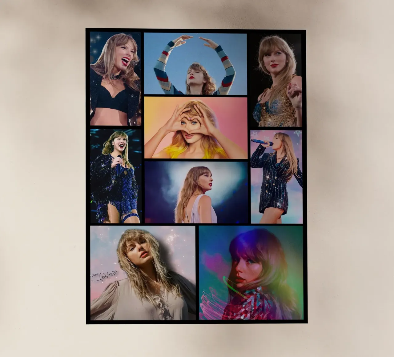 Taylor Swift pellicola backlit da Raptor 771