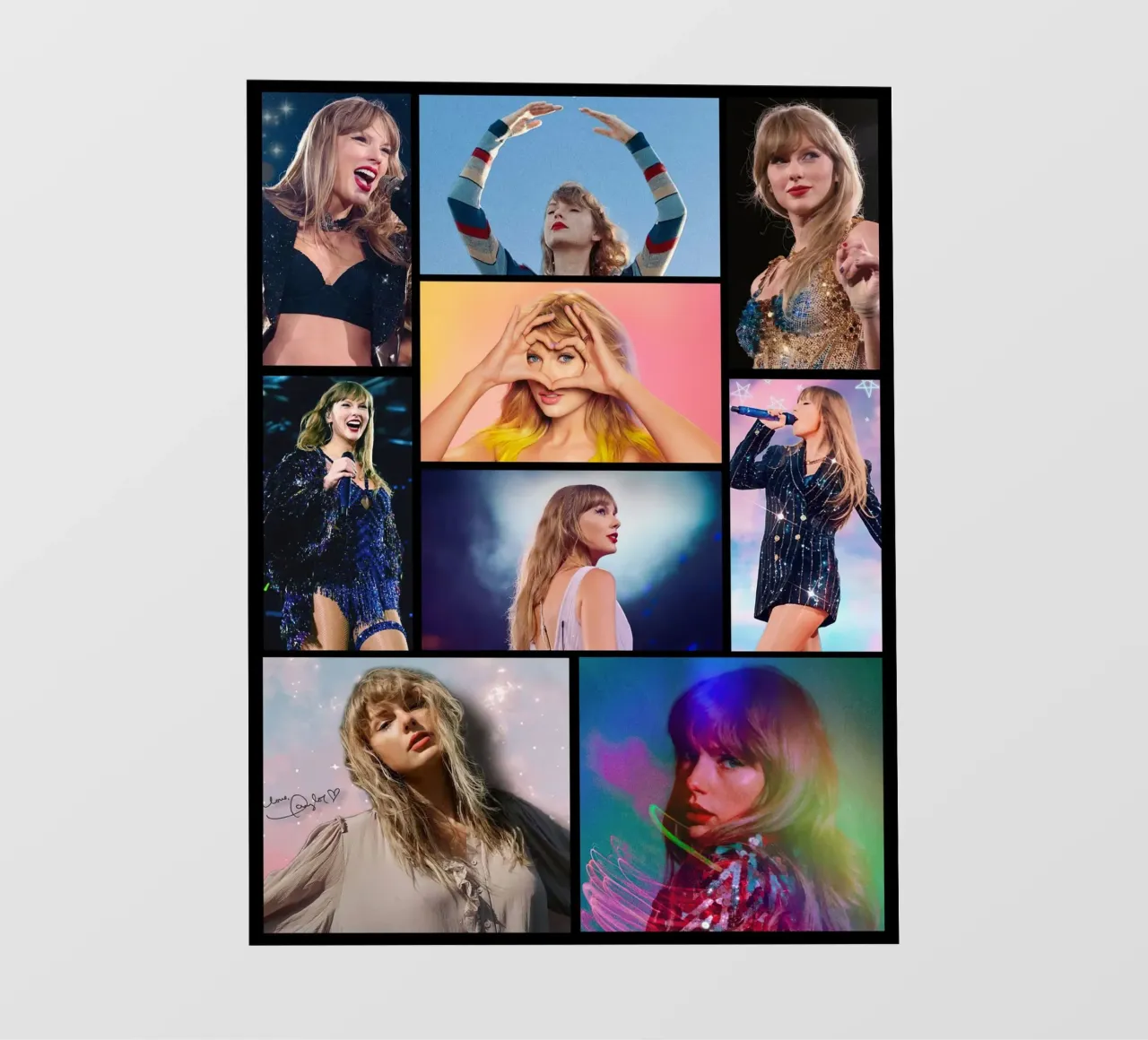 Taylor Swift pellicola backlit da Raptor 771
