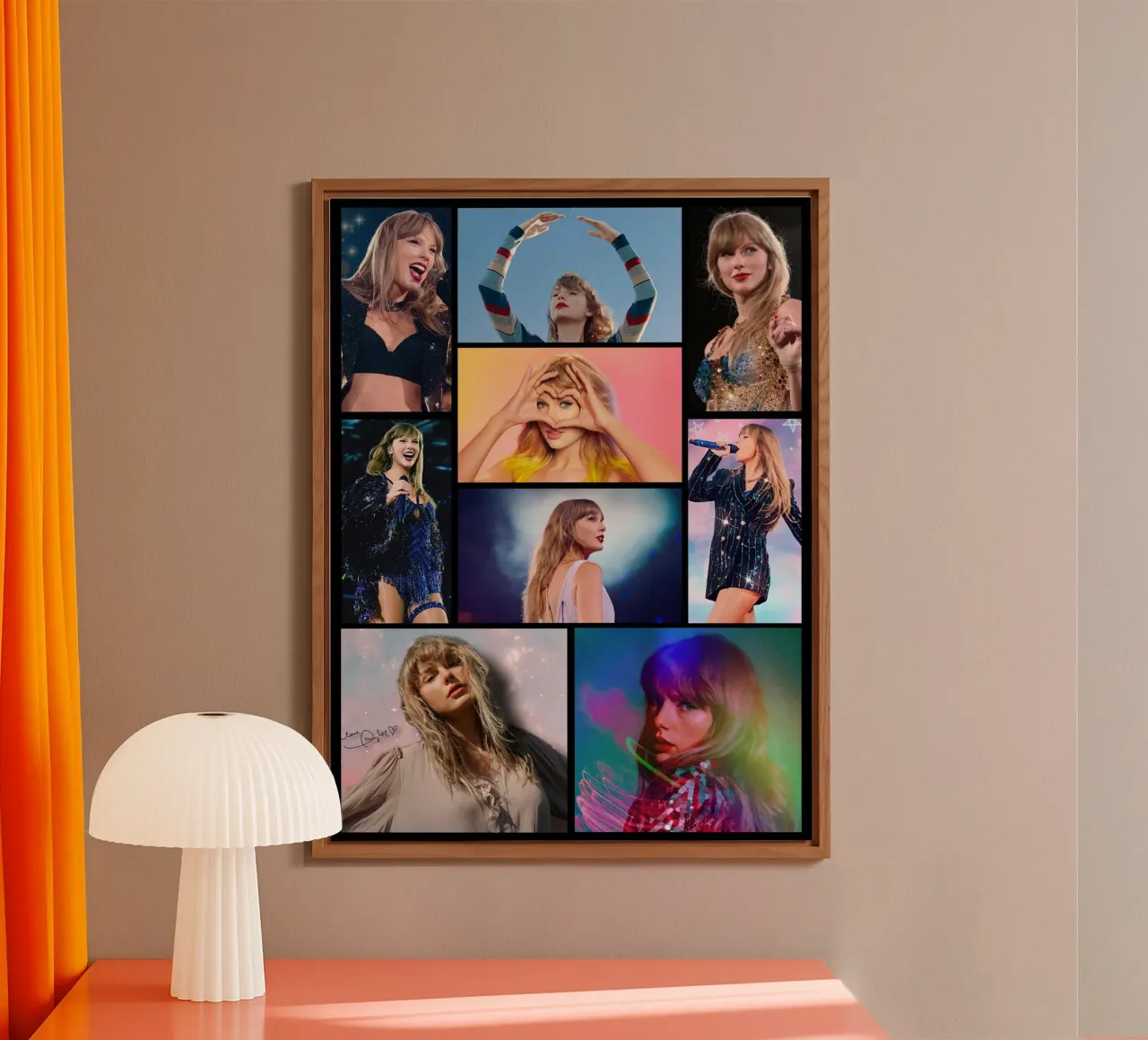 Taylor Swift alluminio dibond da Raptor 771