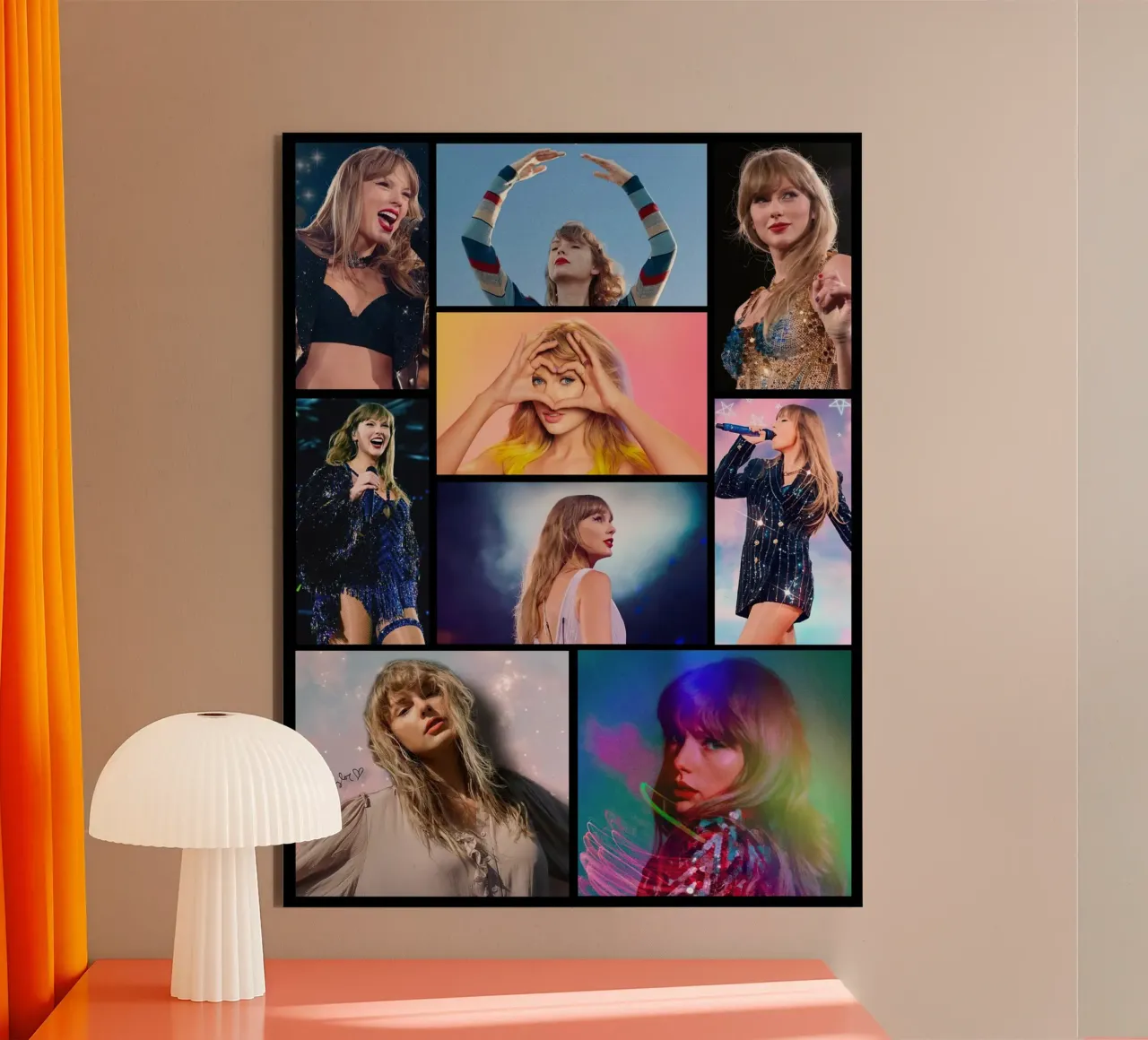 Taylor Swift alluminio dibond da Raptor 771