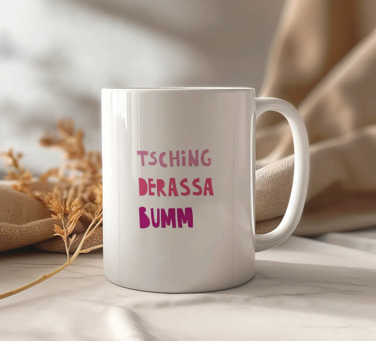 Tsching Derassa Bumm tazza in ceramica da fraeuleinvonfuchs
