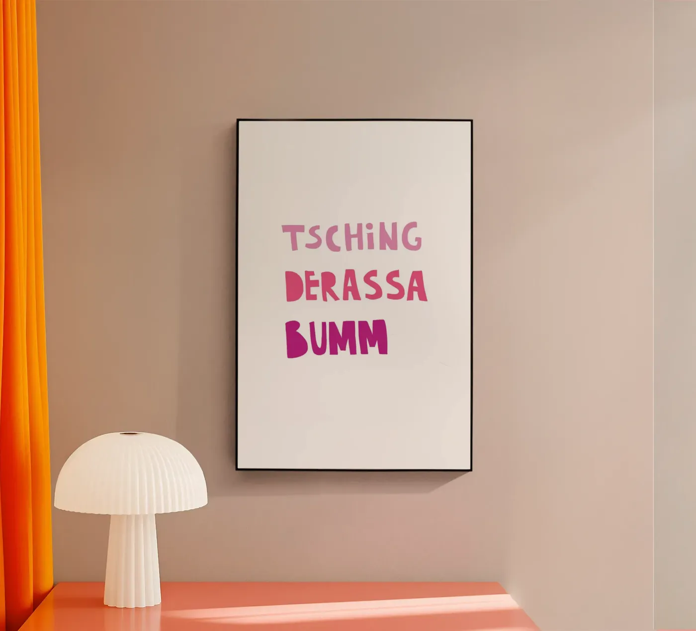 Tsching Derassa Bumm plexiglass da fraeuleinvonfuchs